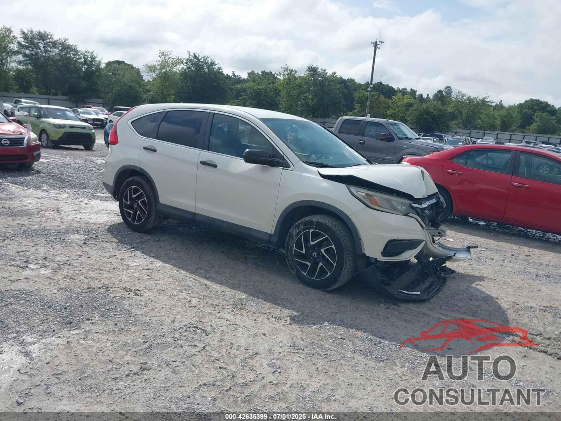 HONDA CR-V 2016 - 5J6RM3H40GL013872