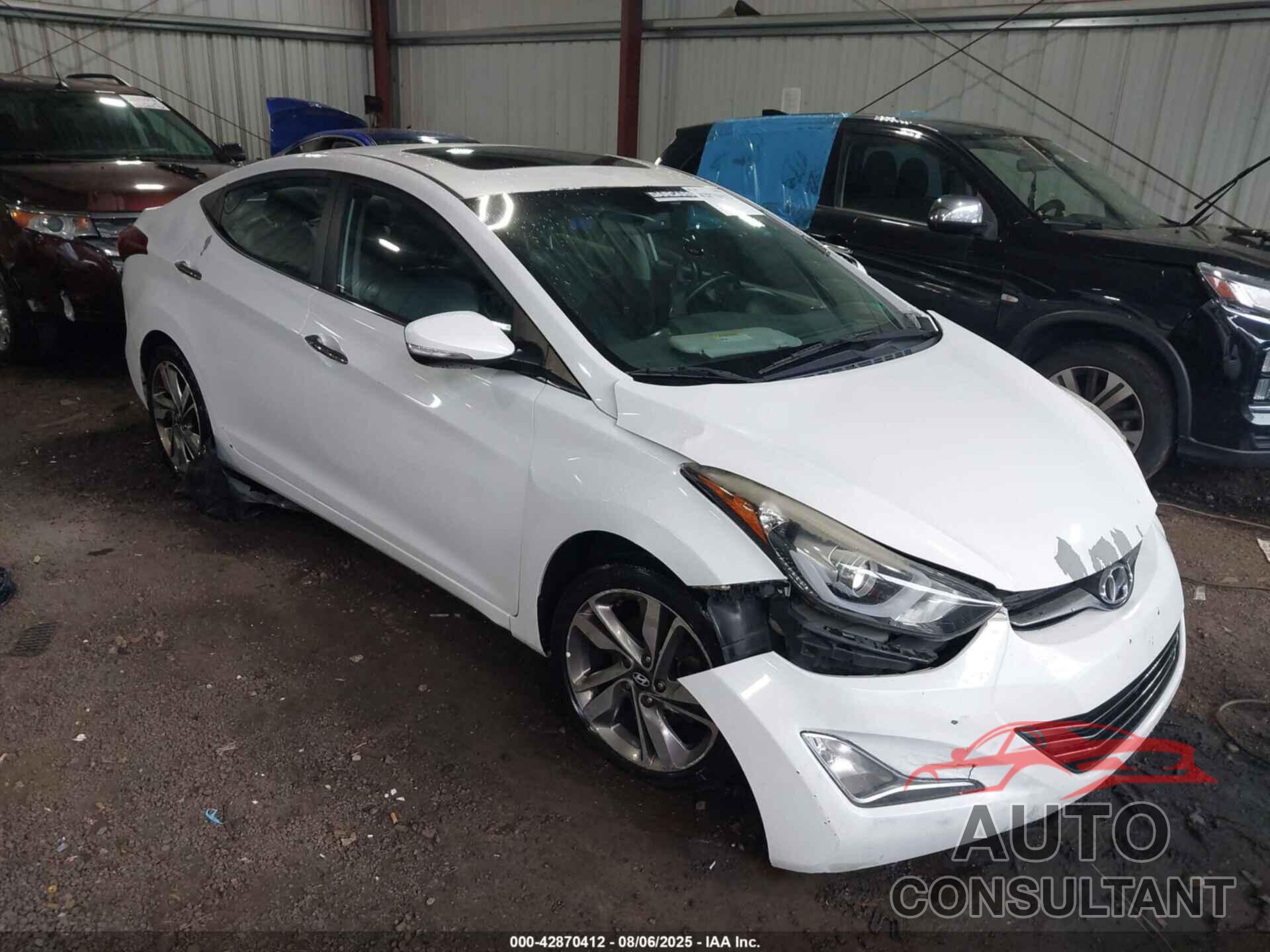 HYUNDAI ELANTRA 2016 - 5NPDH4AE0GH768568