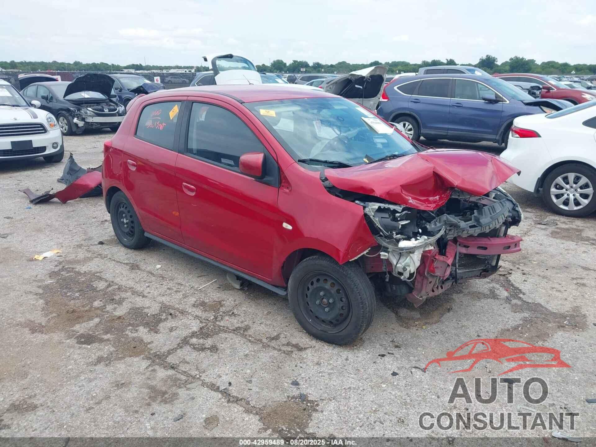 MITSUBISHI MIRAGE 2017 - ML32A3HJ4HH021177