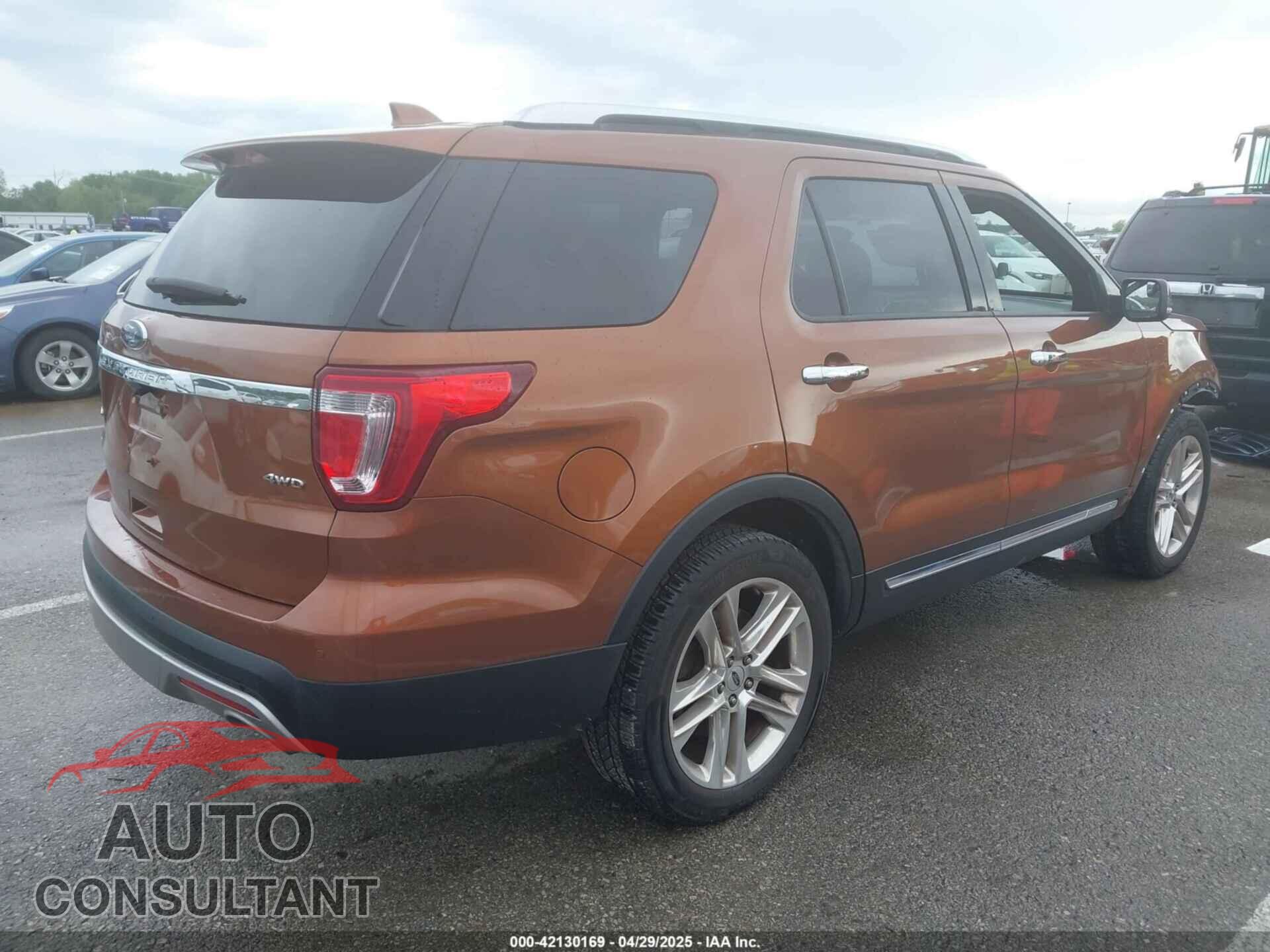 FORD EXPLORER 2017 - 1FM5K8F86HGD87549