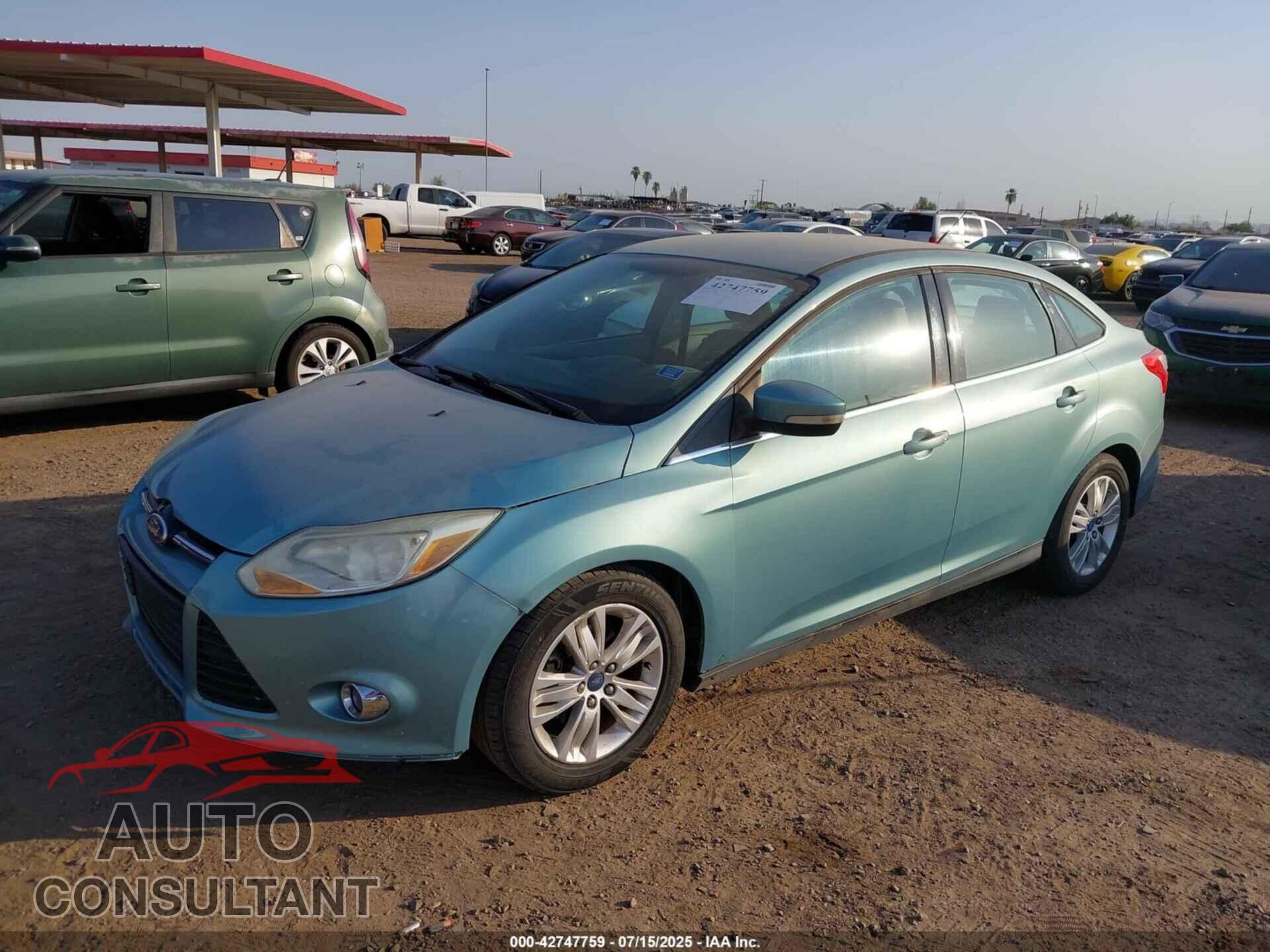 FORD FOCUS 2012 - 1FAHP3H21CL147958