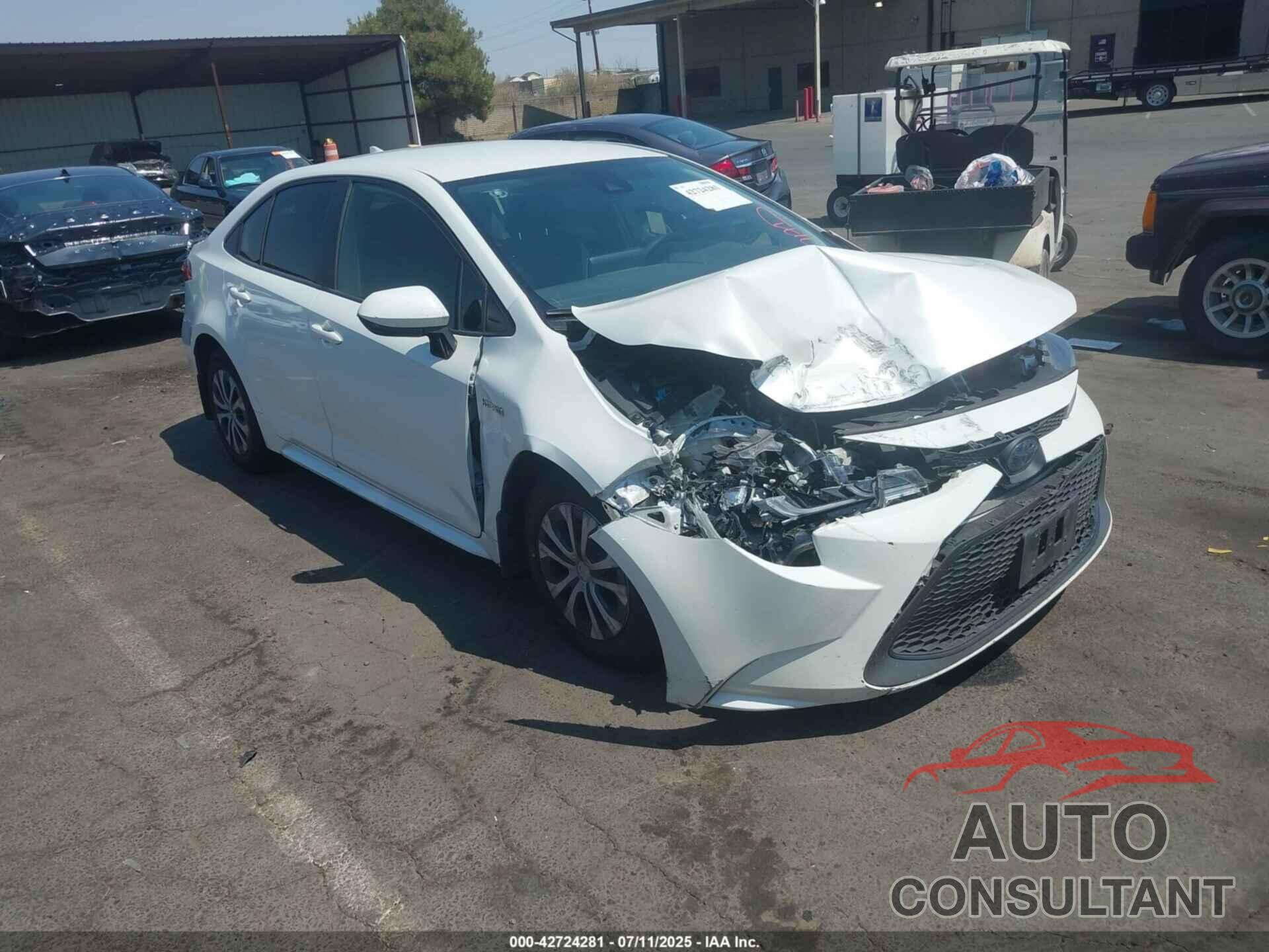 TOYOTA COROLLA 2020 - JTDEBRBE8LJ011646