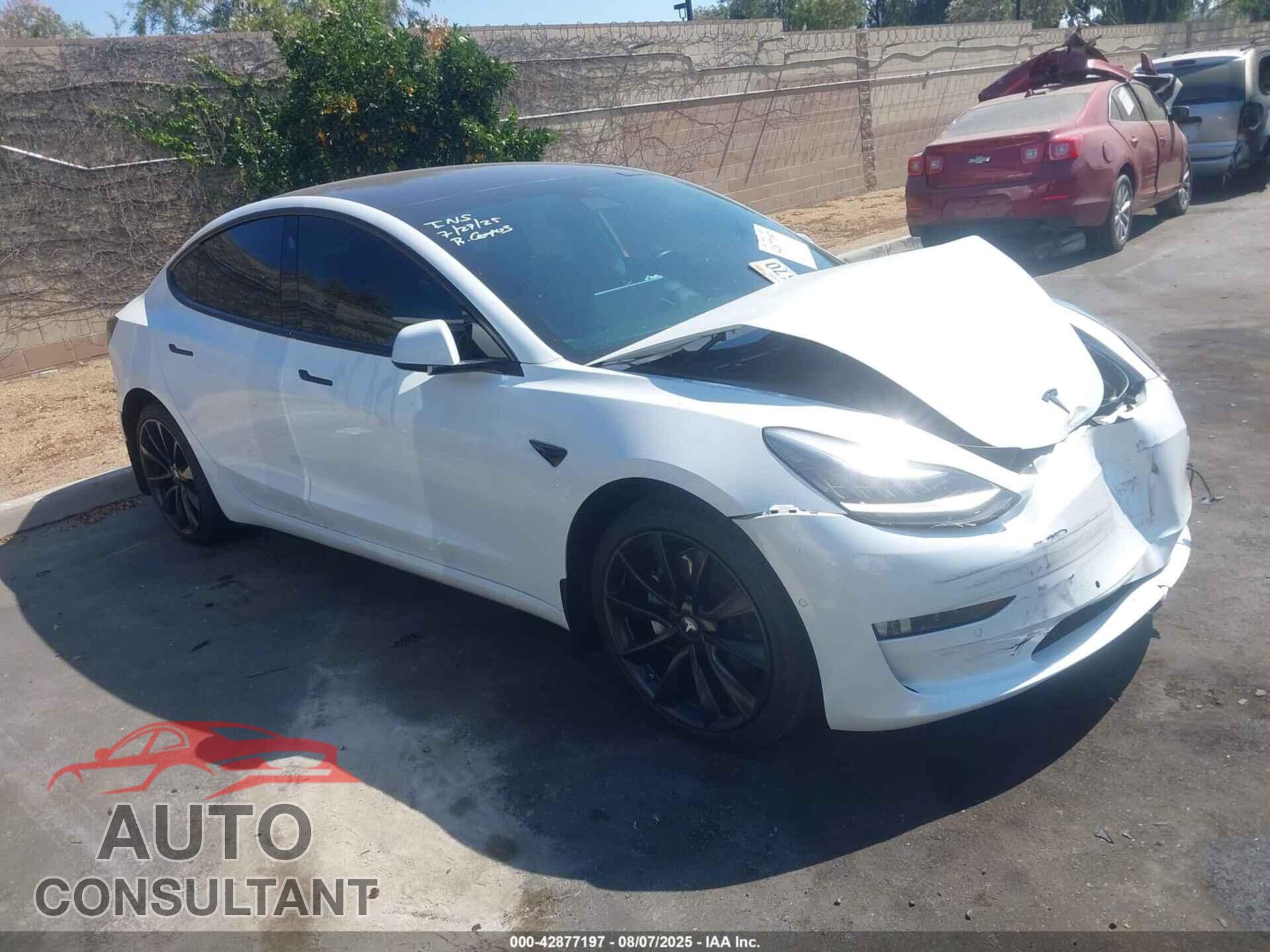TESLA MODEL 3 2018 - 5YJ3E1EA9JF048766