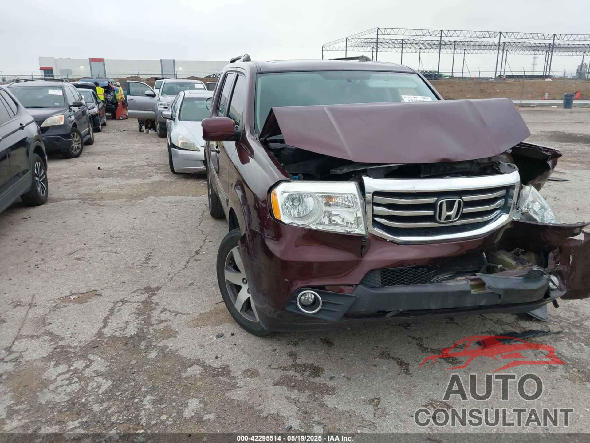 HONDA PILOT 2014 - 5FNYF3H96EB024527