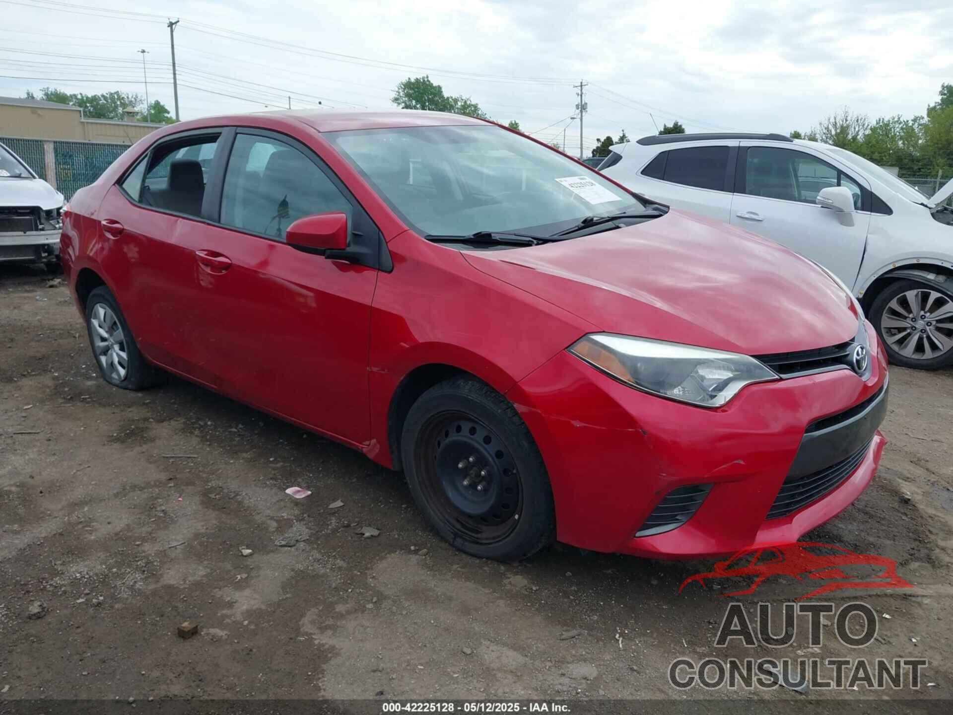 TOYOTA COROLLA 2016 - 5YFBURHE2GP472962