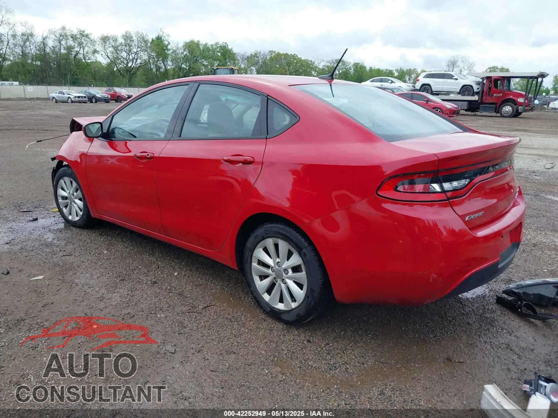 DODGE DART 2014 - 1C3CDFBBXED920516