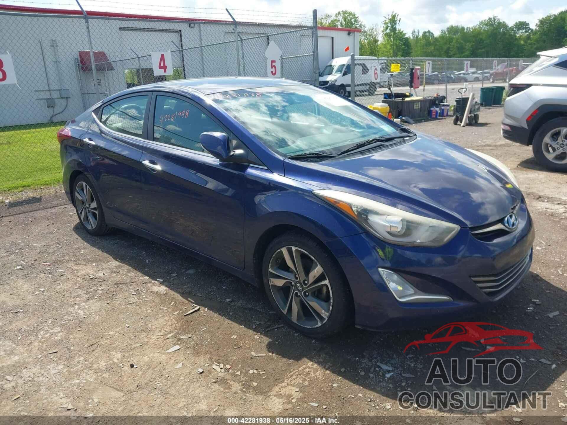 HYUNDAI ELANTRA 2014 - 5NPDH4AE1EH530726