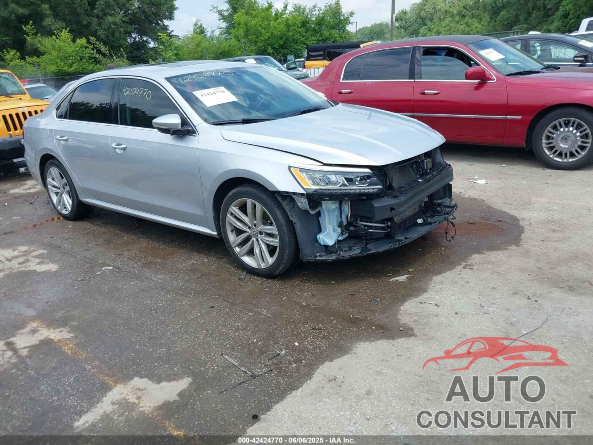 VOLKSWAGEN PASSAT 2018 - 1VWBA7A39JC036628