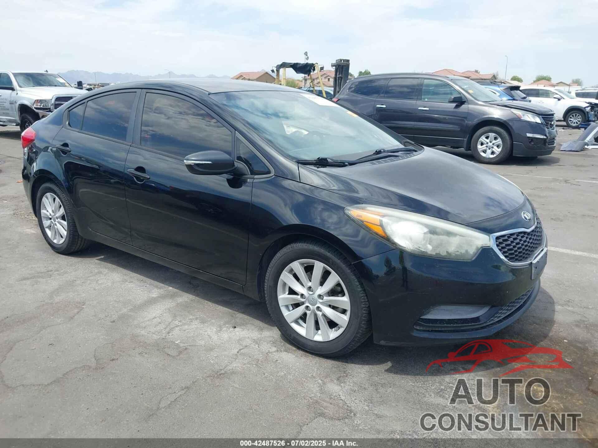 KIA FORTE 2016 - KNAFX4A60G5446966