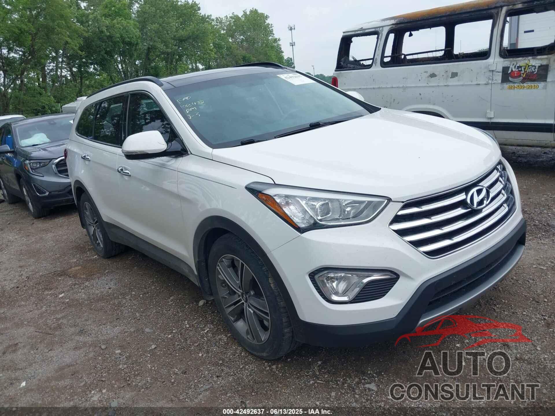 HYUNDAI SANTA FE 2015 - KM8SRDHF5FU101997