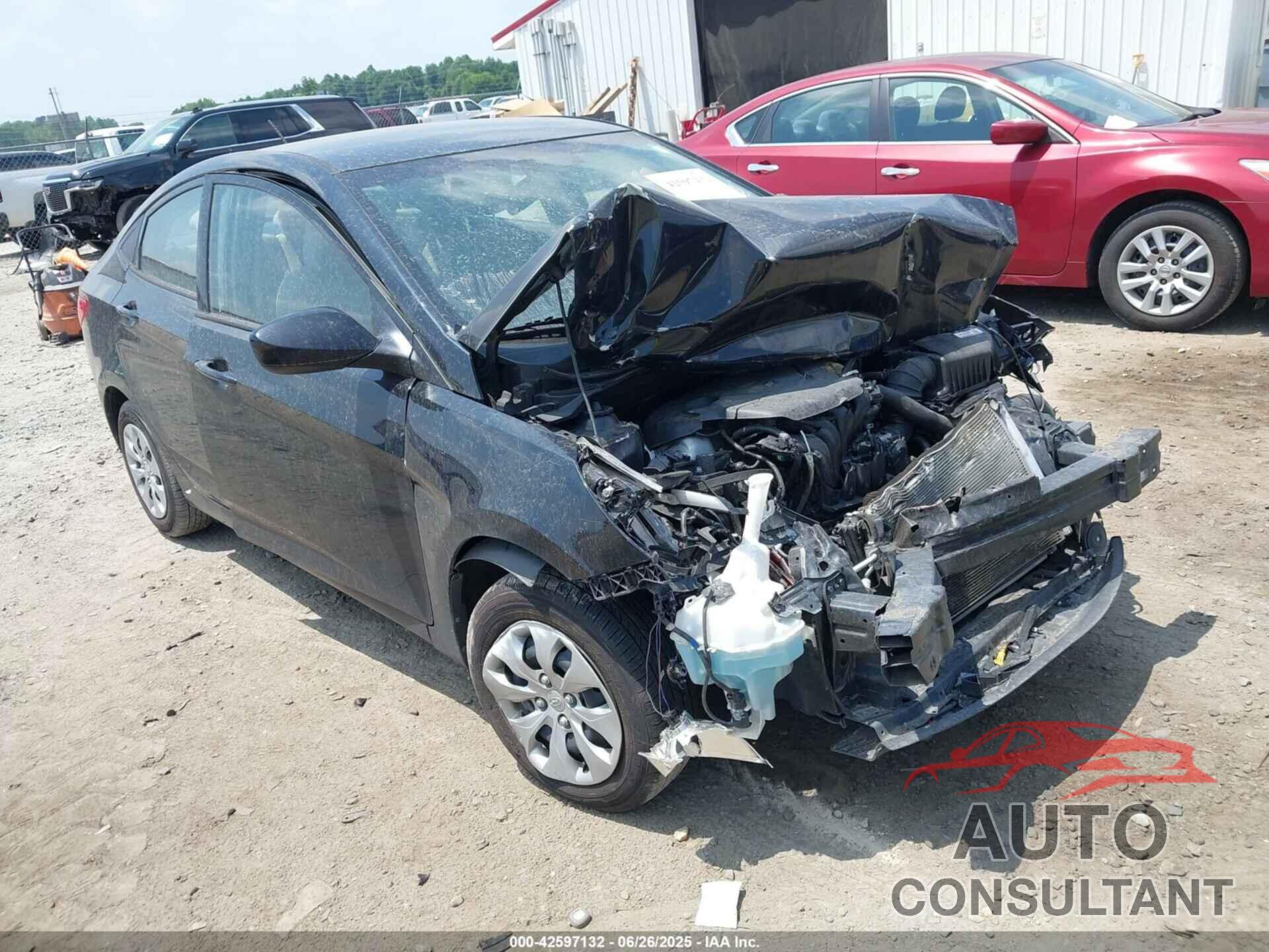 HYUNDAI ACCENT 2017 - KMHCT4AE9HU353648
