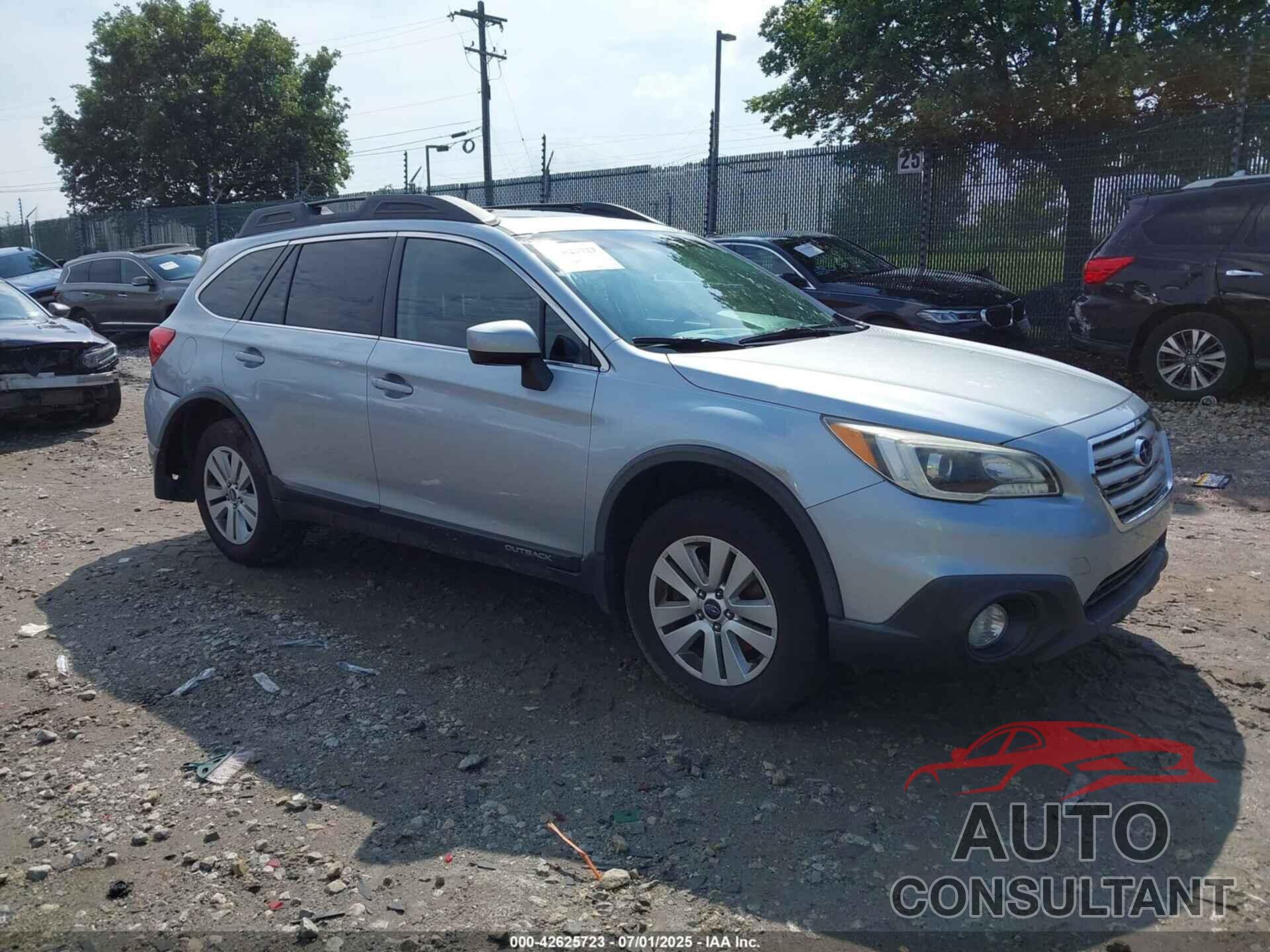 SUBARU OUTBACK 2015 - 4S4BSADC3F3362968