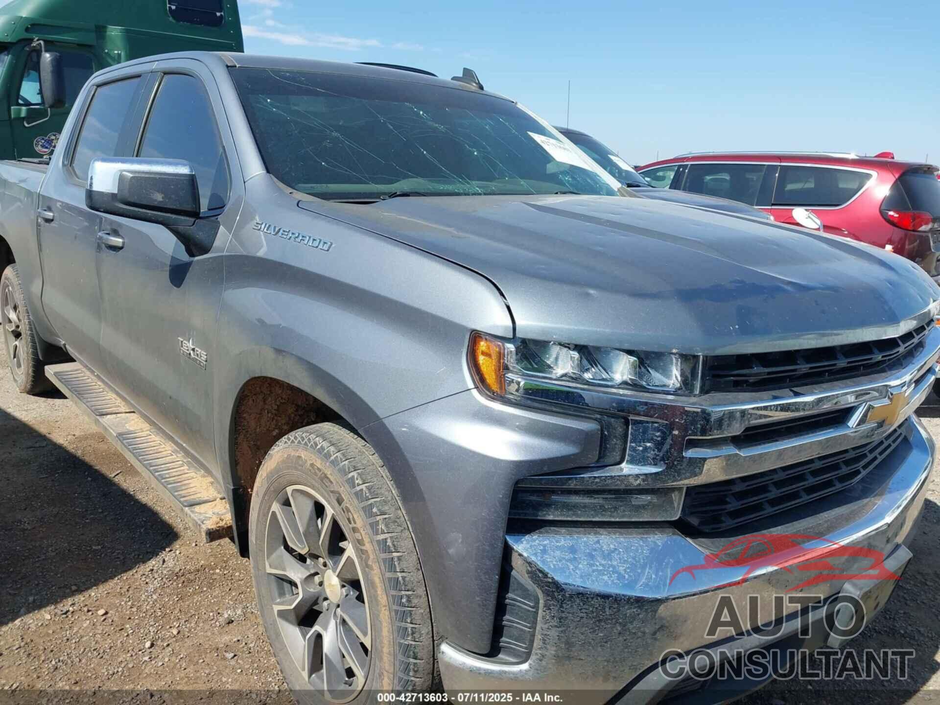 CHEVROLET SILVERADO 1500 2020 - 3GCPWCEK6LG219649