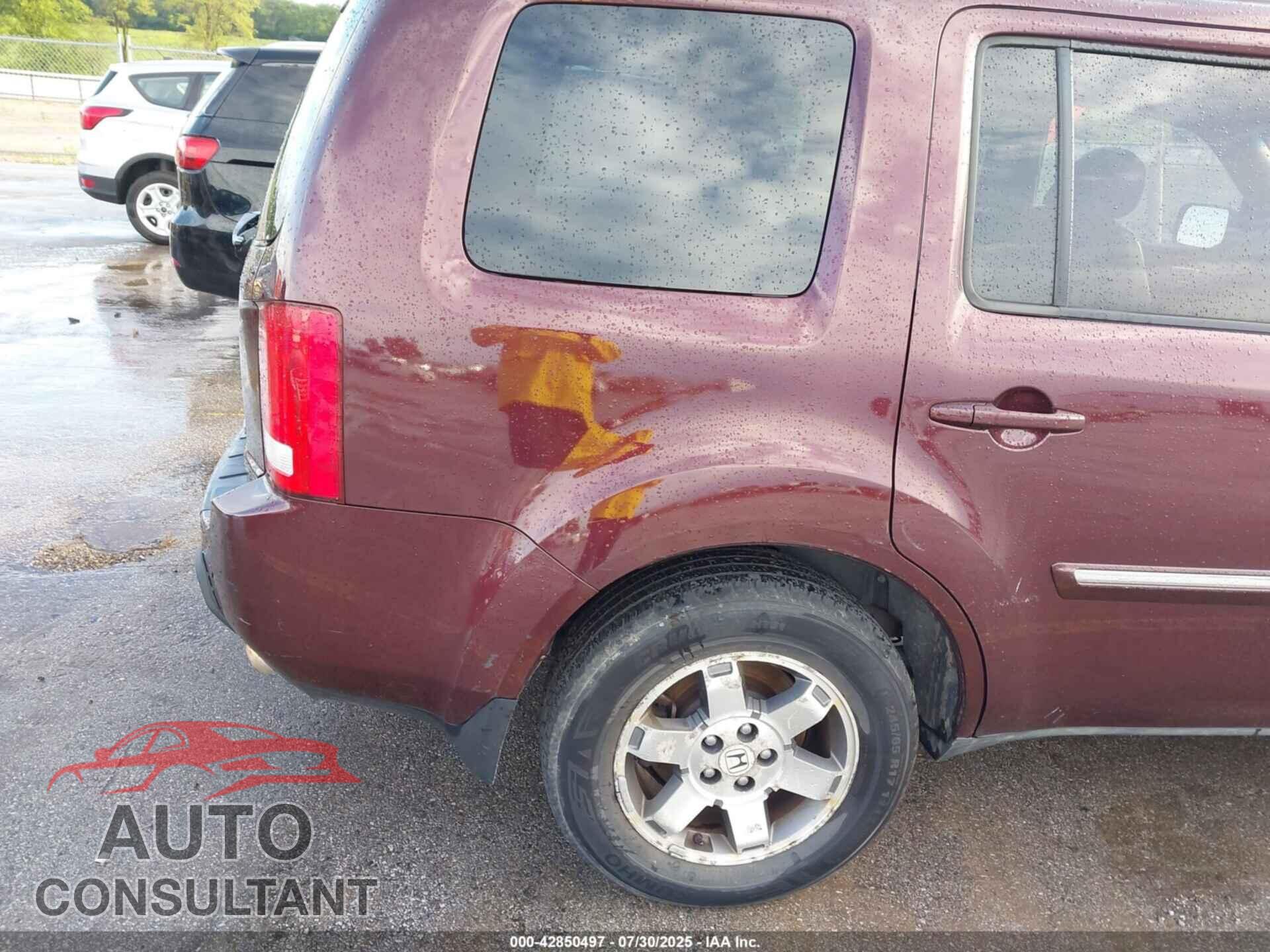 HONDA PILOT 2009 - 5FNYF38819B022195