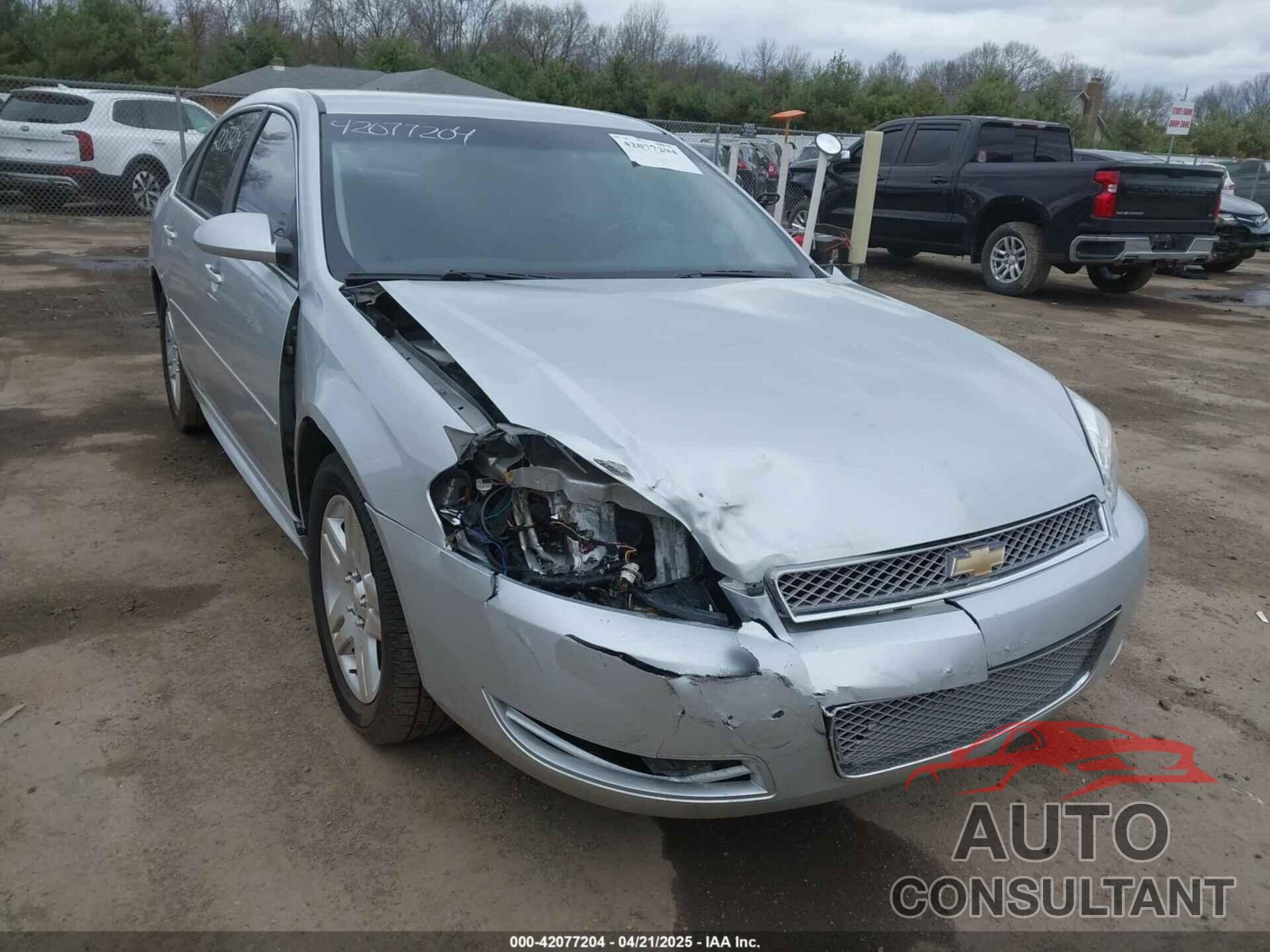 CHEVROLET IMPALA 2013 - 2G1WB5E31D1150173