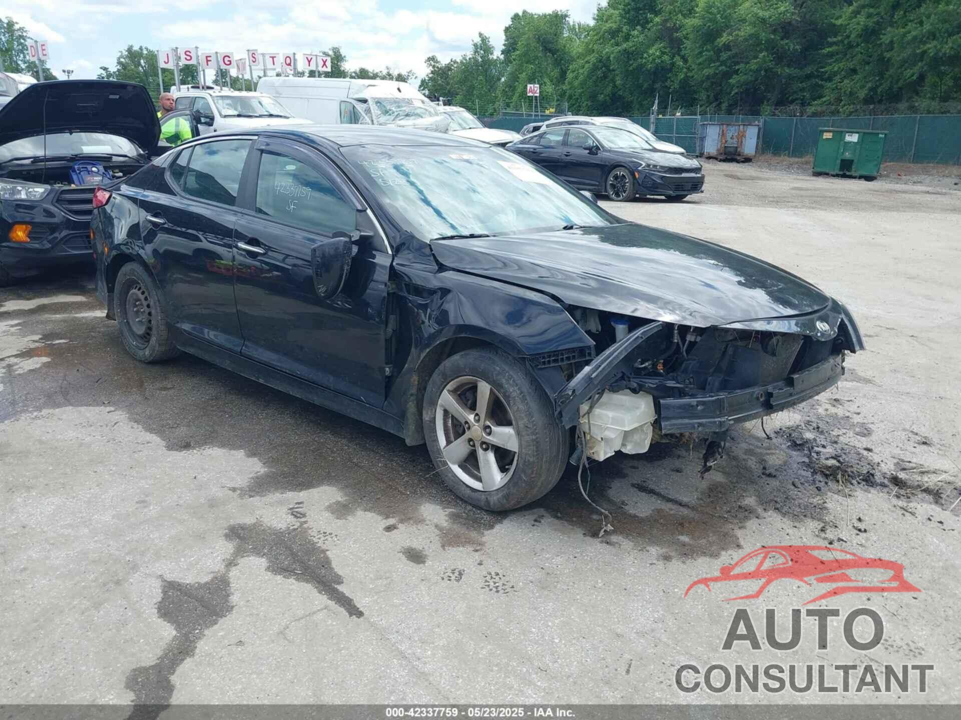 KIA OPTIMA 2015 - KNAGM4A71F5652527