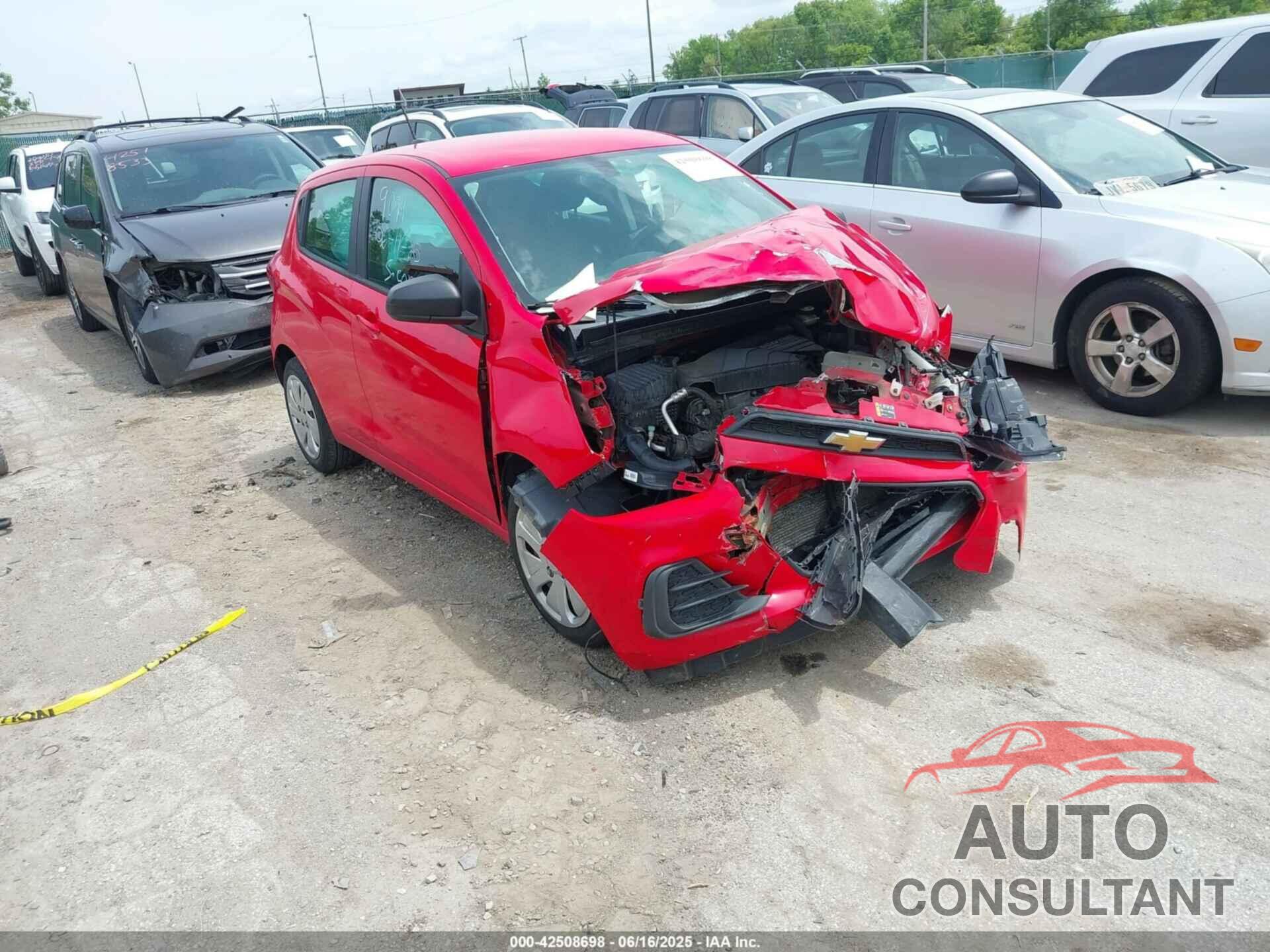 CHEVROLET SPARK 2016 - KL8CB6SA0GC539977