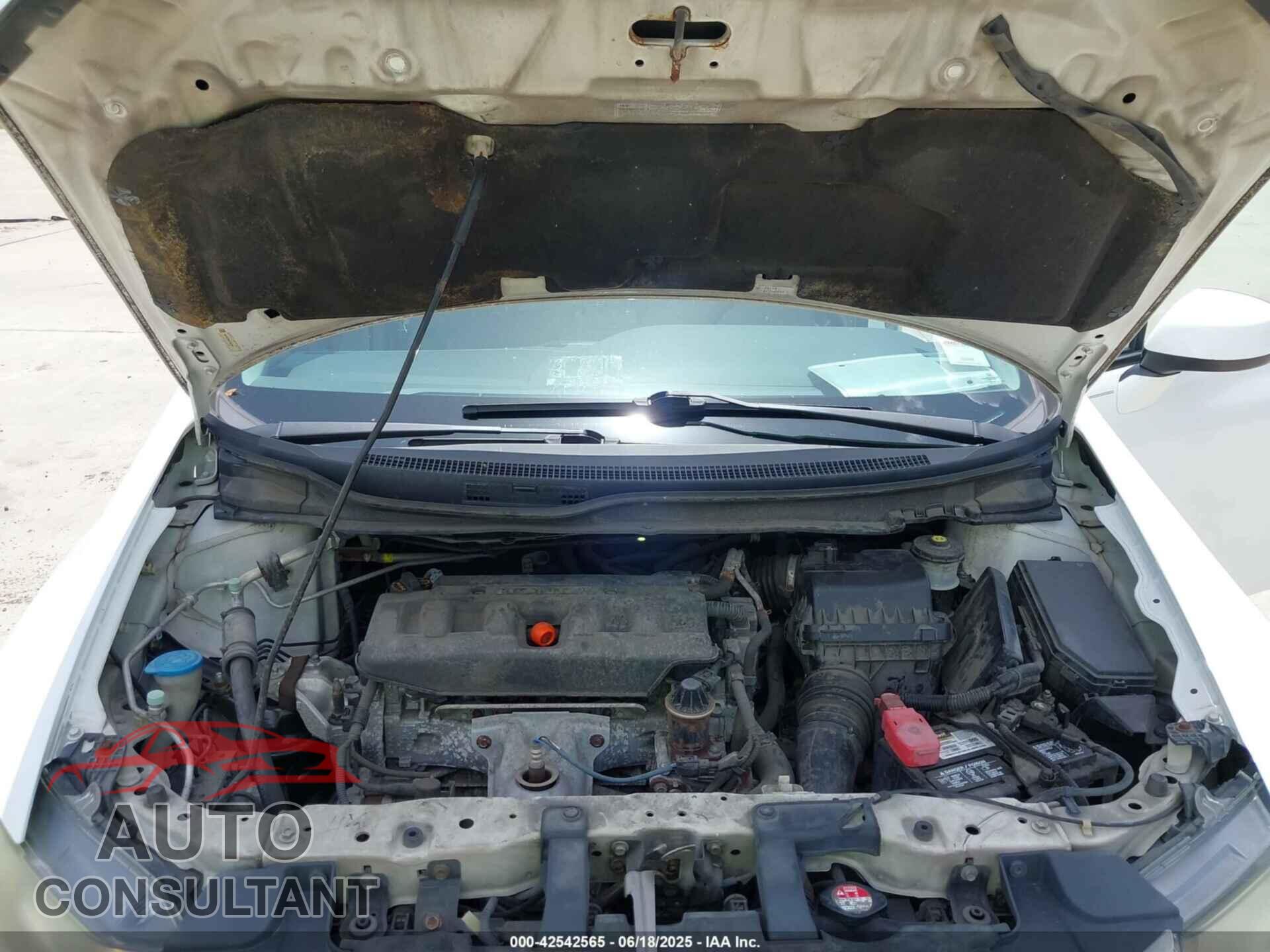 HONDA CIVIC 2012 - 19XFB2F90CE036269