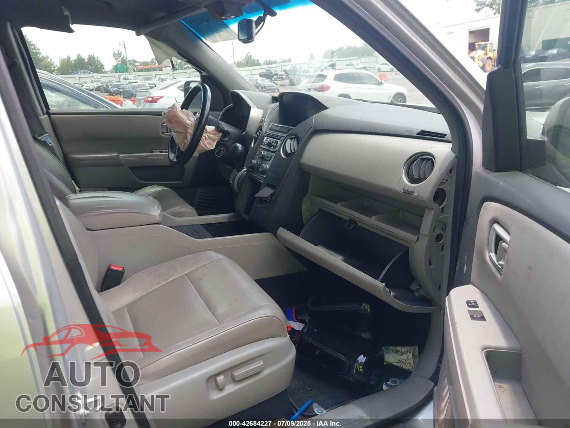 HONDA PILOT 2013 - 5FNYF3H57DB030090