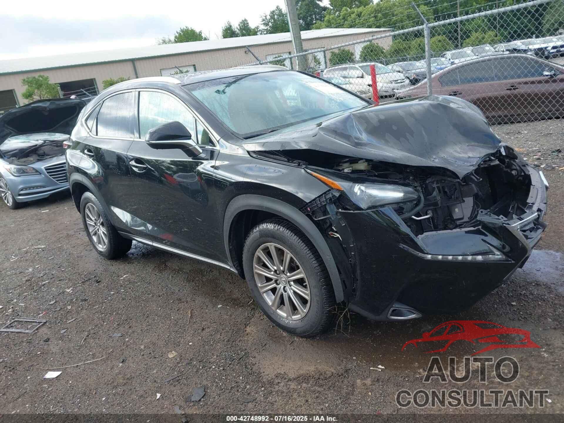 LEXUS NX 2016 - JTJBARBZ4G2080341