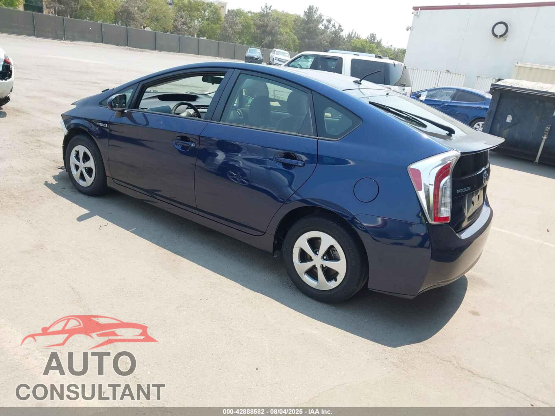 TOYOTA PRIUS 2015 - JTDKN3DU5F1992924
