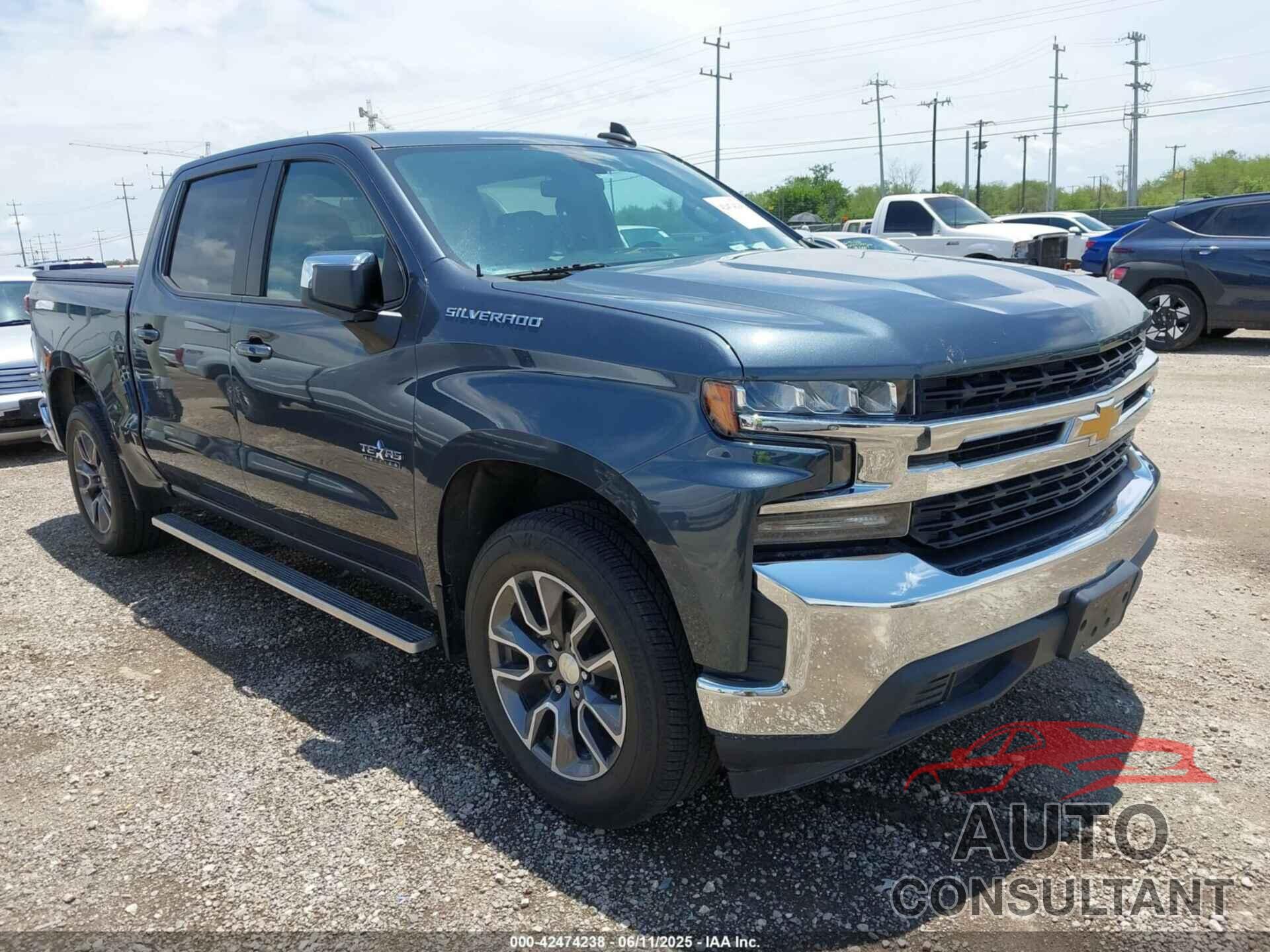 CHEVROLET SILVERADO 1500 2020 - 3GCPWCEKXLG168530