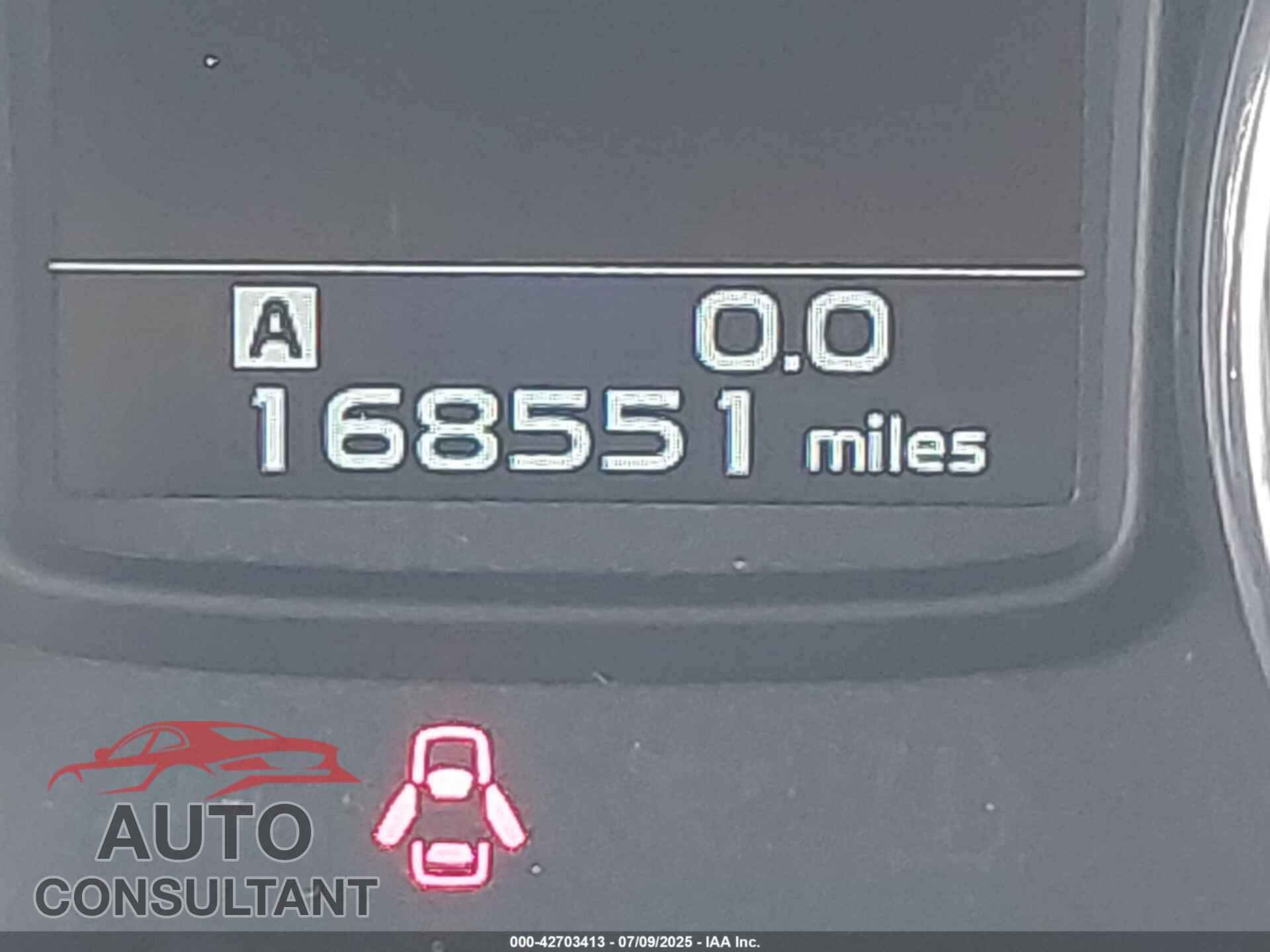 SUBARU OUTBACK 2013 - 4S4BRBSC5D3245717