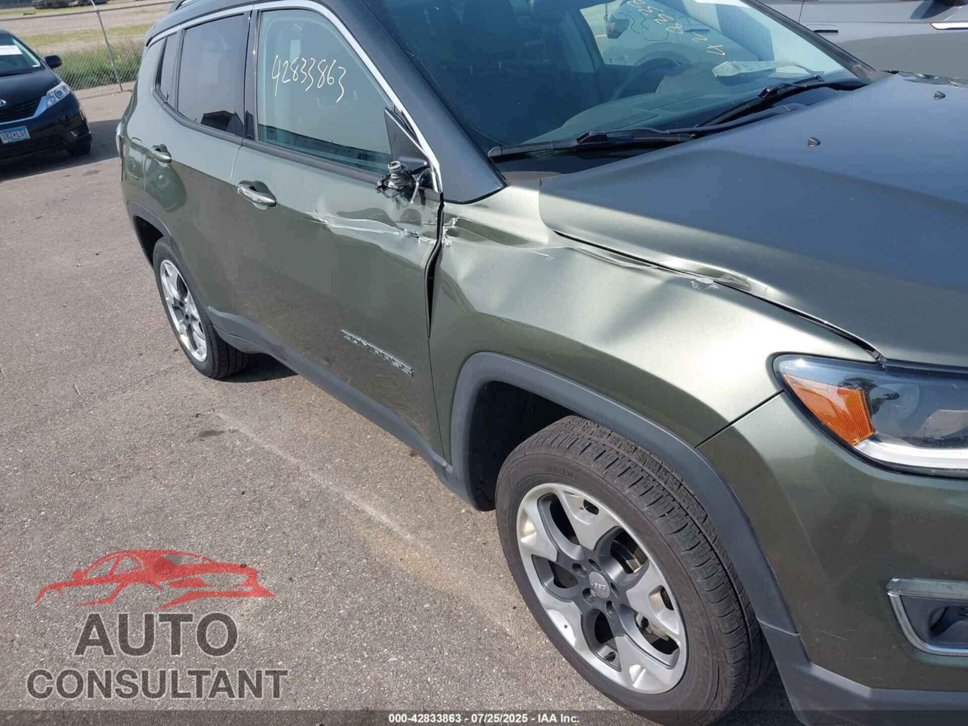 JEEP COMPASS 2018 - 3C4NJDCB4JT344832