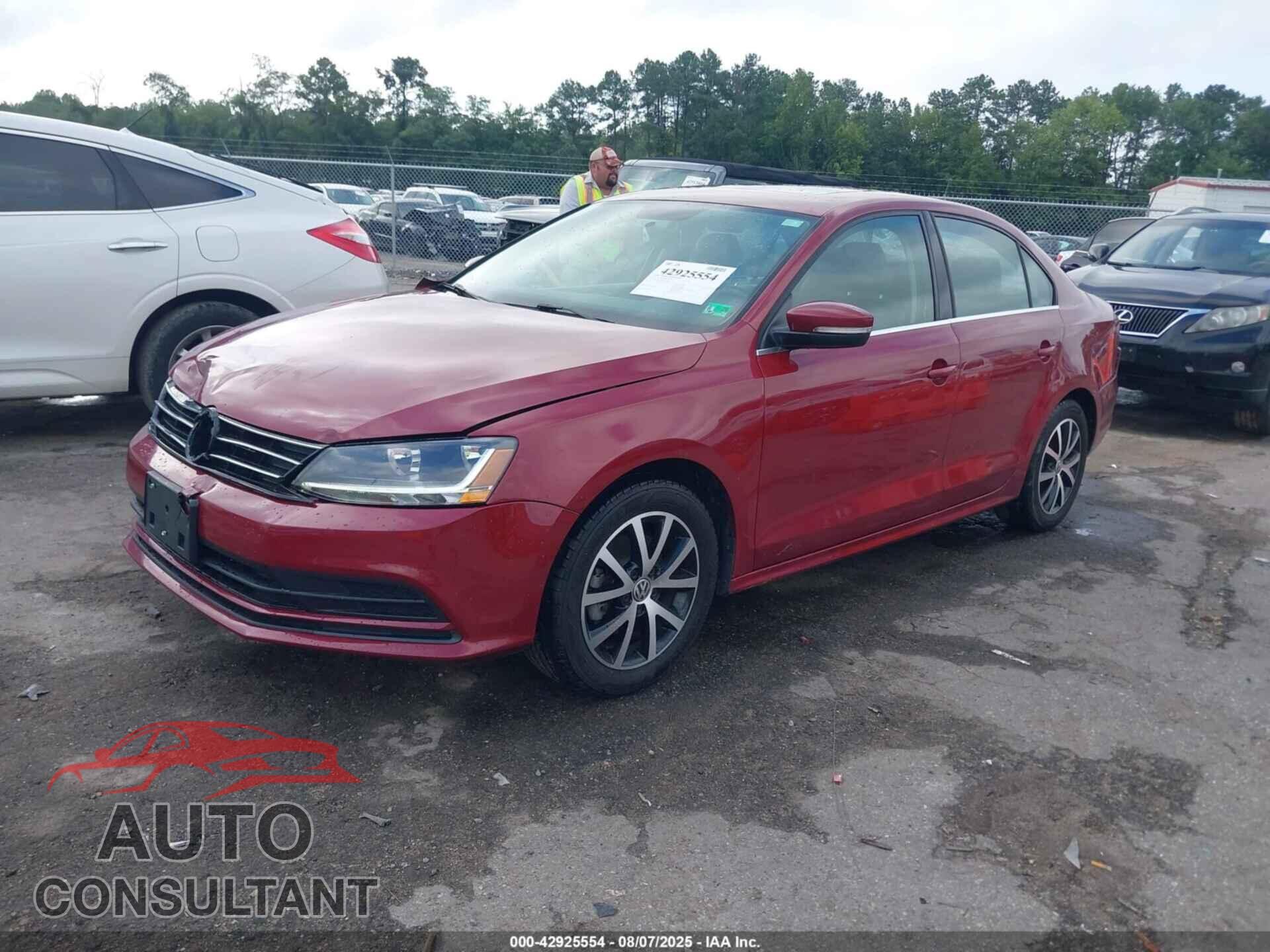 VOLKSWAGEN JETTA 2017 - 3VWDB7AJ3HM314940