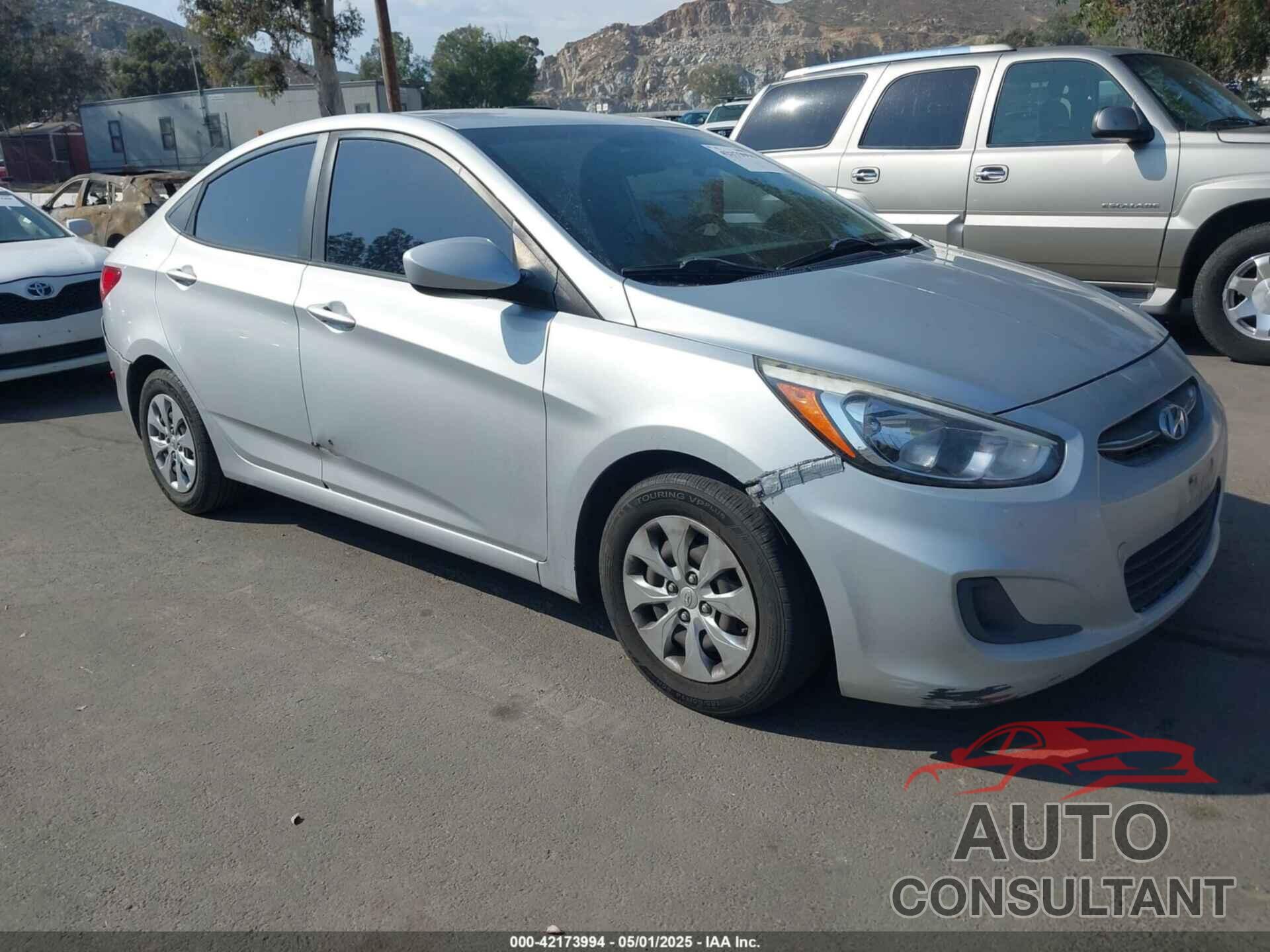 HYUNDAI ACCENT 2017 - KMHCT4AE2HU178174