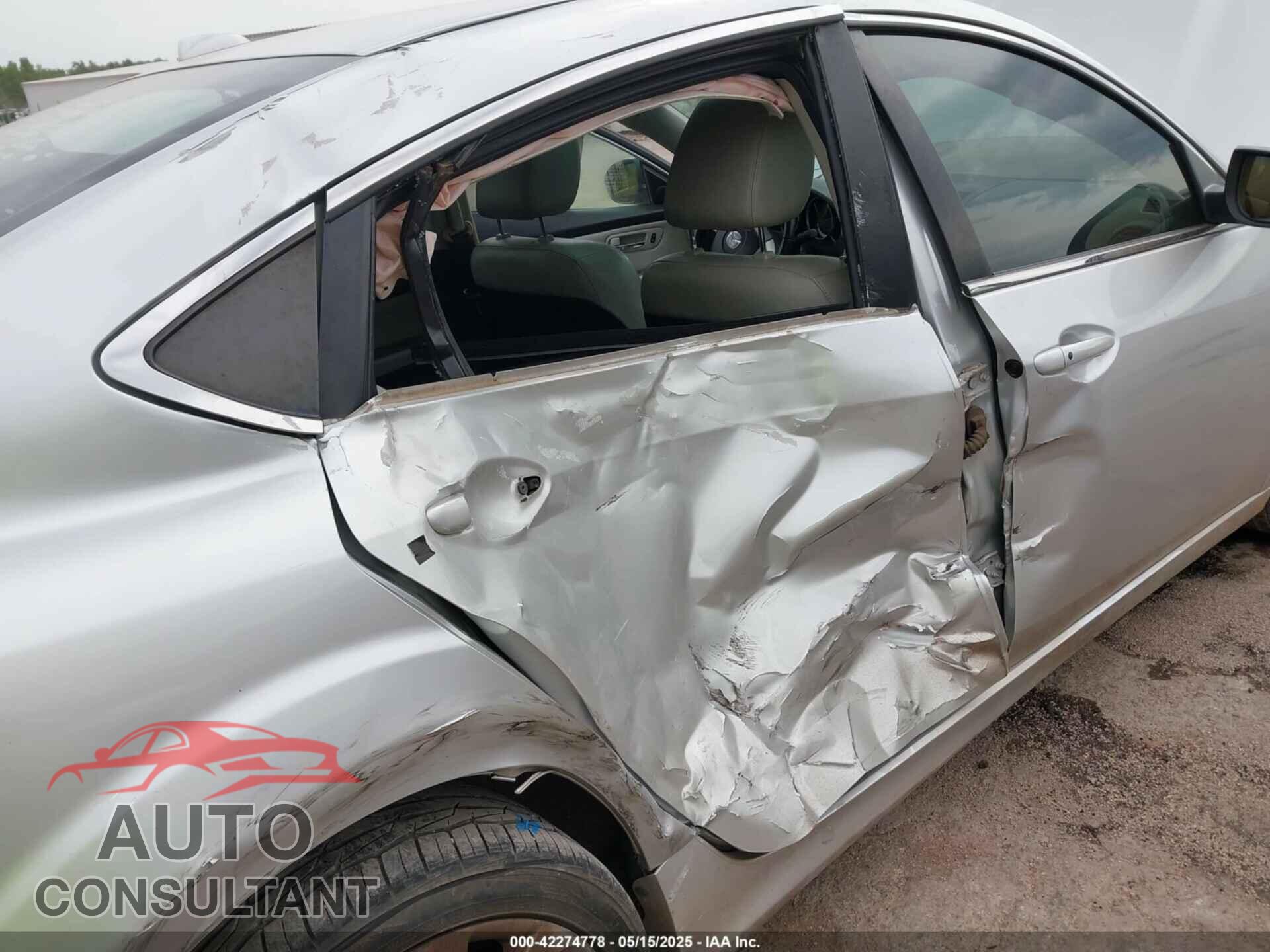 MAZDA MAZDA6 2009 - 1YVHP82B395M00785