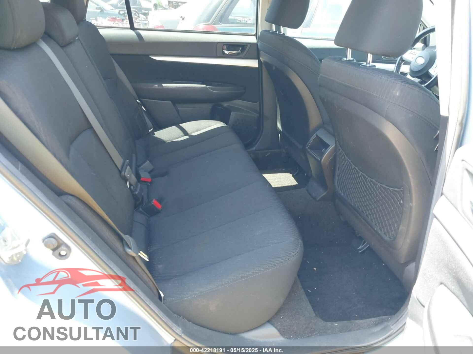 SUBARU OUTBACK 2011 - 4S4BRBGC2B3445542