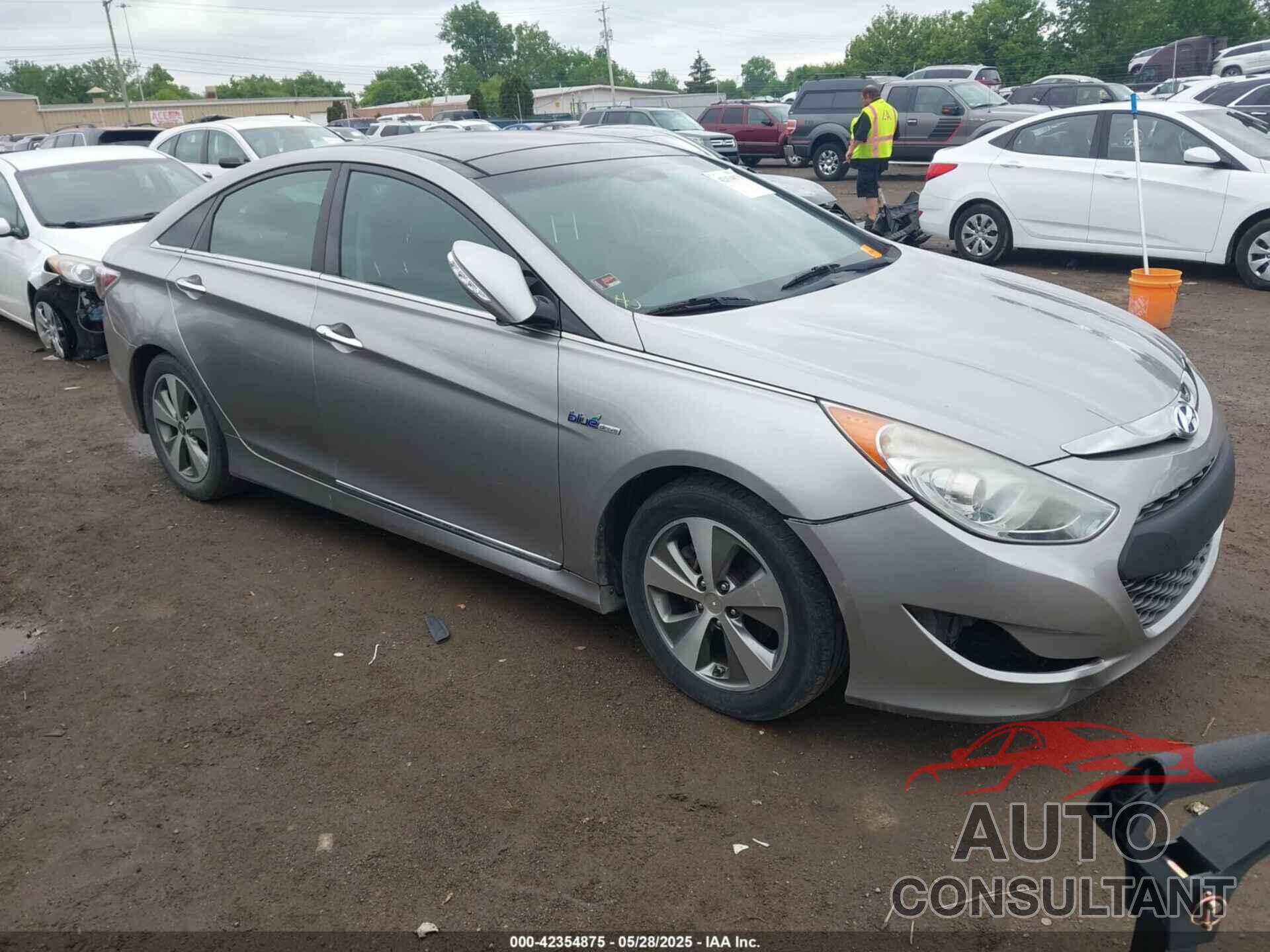 HYUNDAI SONATA HYBRID 2012 - KMHEC4A43CA025040