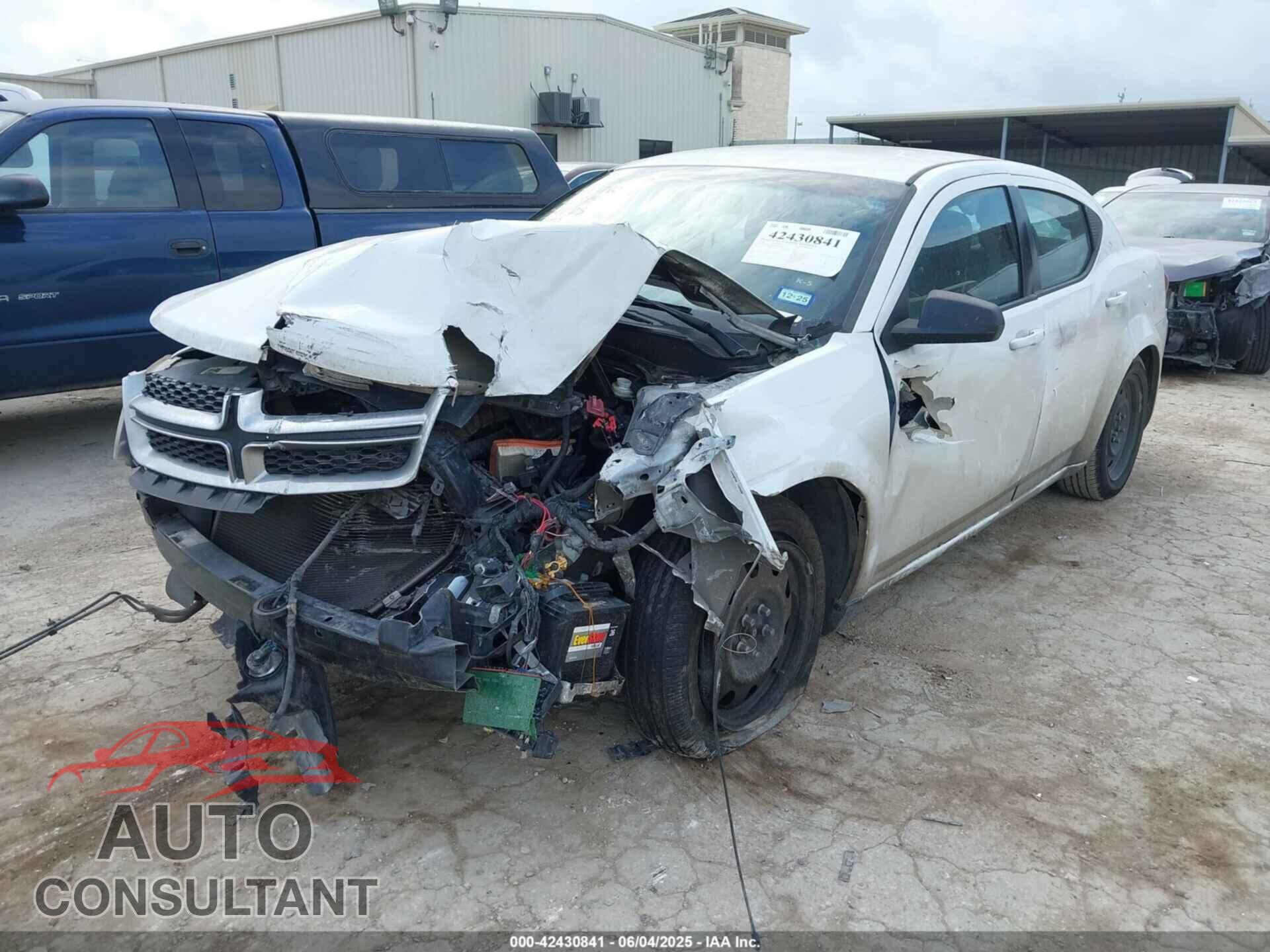 DODGE AVENGER 2014 - 1C3CDZAB6EN219324