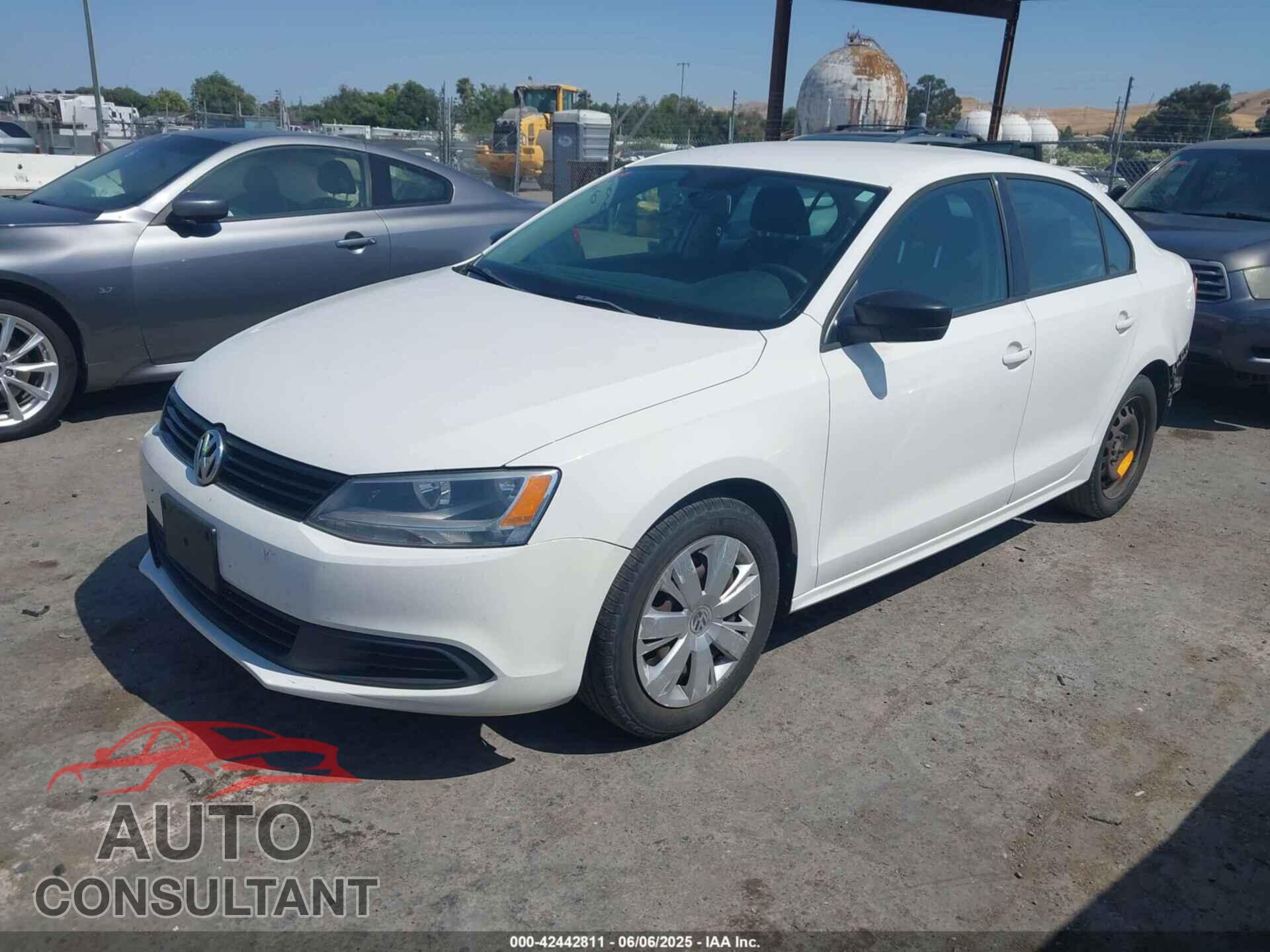 VOLKSWAGEN JETTA 2012 - 3VW2K7AJ4CM395270