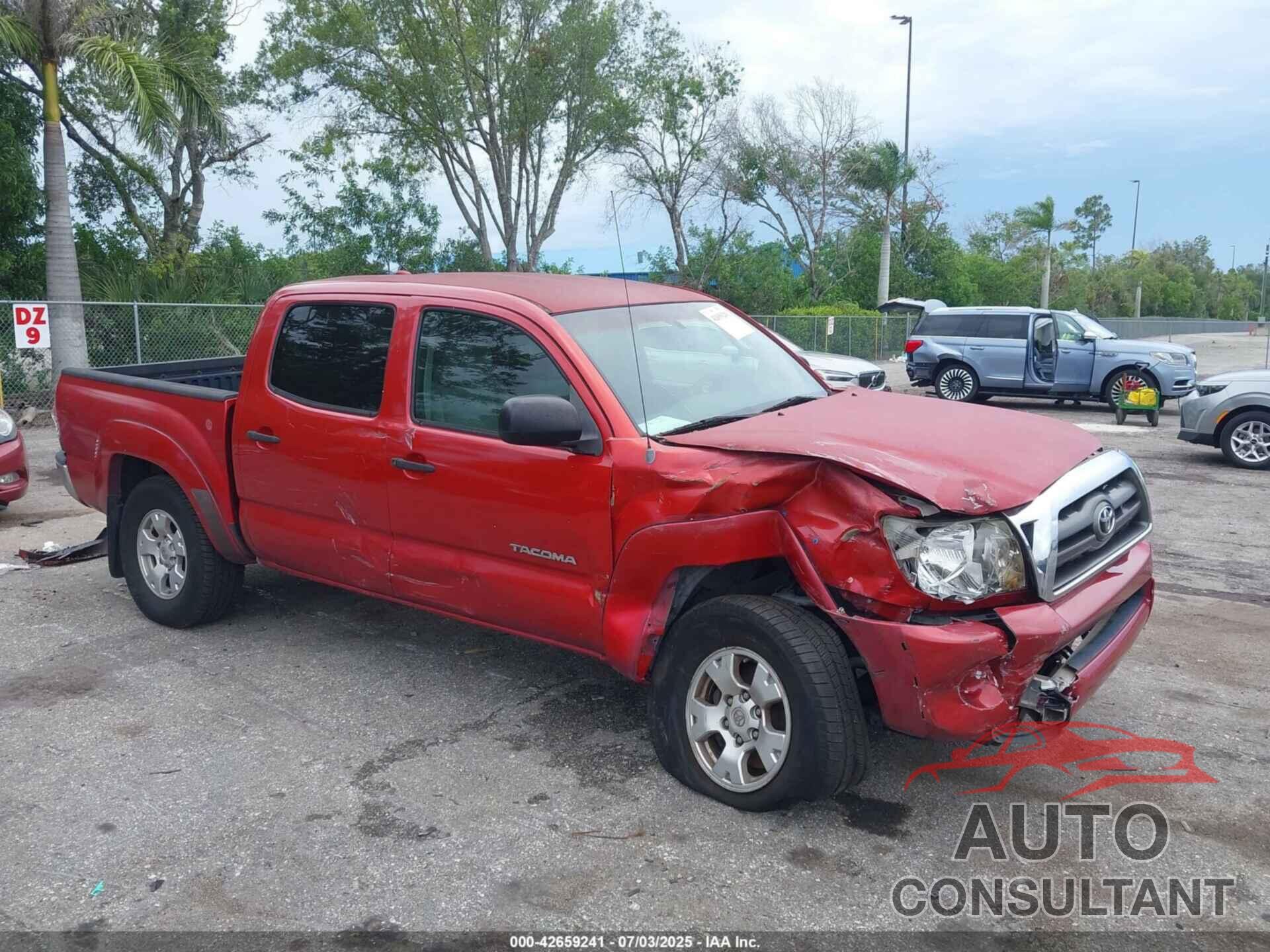 TOYOTA TACOMA 2009 - 3TMJU62NX9M078123