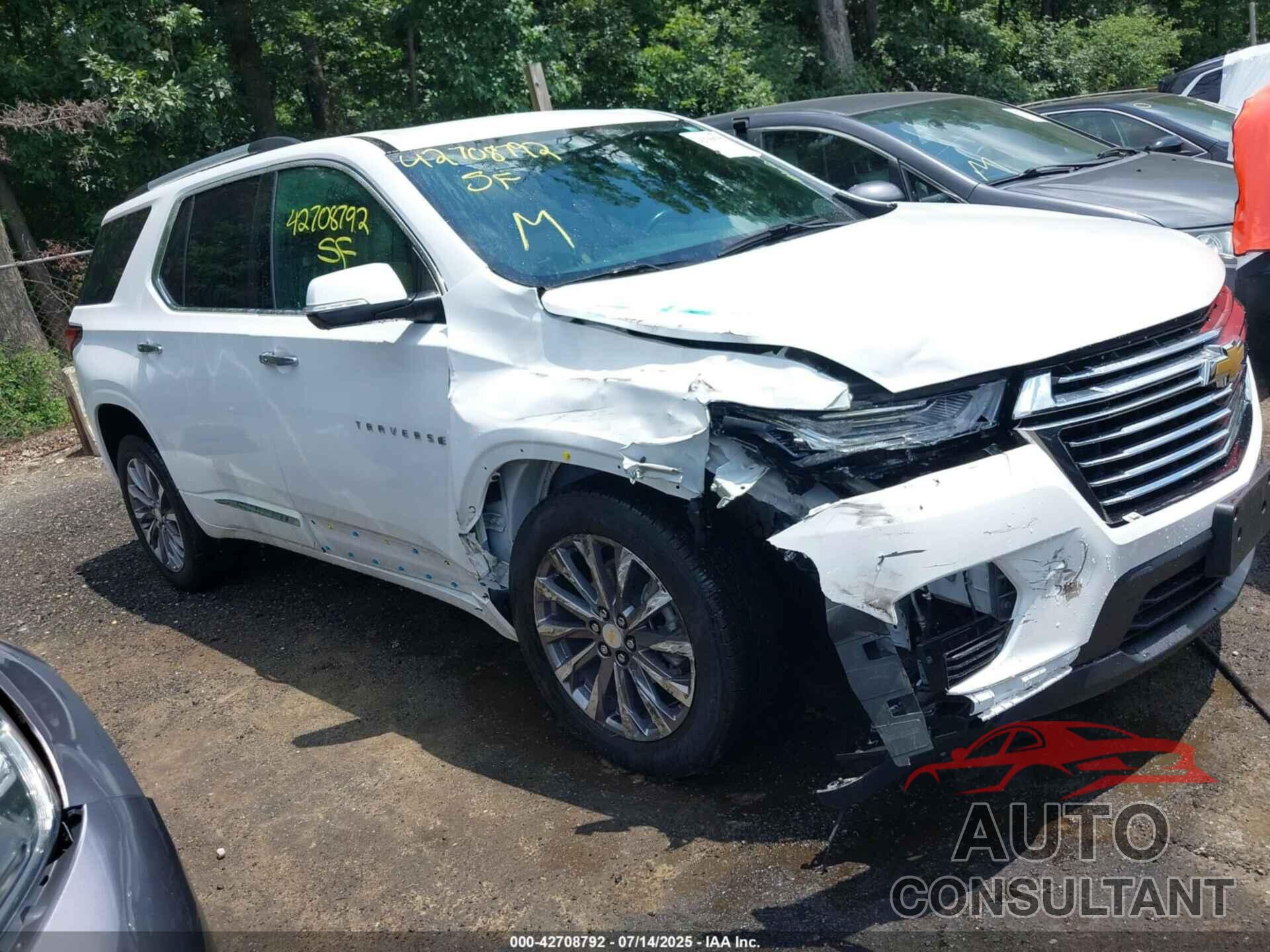 CHEVROLET TRAVERSE 2022 - 1GNEVKKW5NJ193307