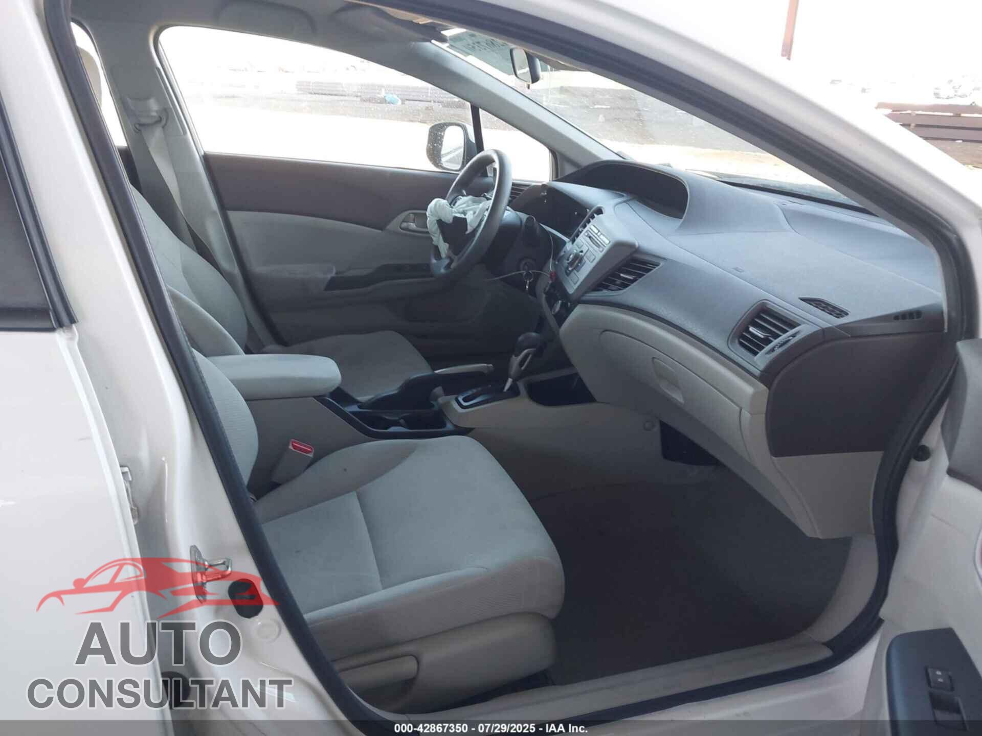 HONDA CIVIC 2012 - 19XFB2F54CE094253