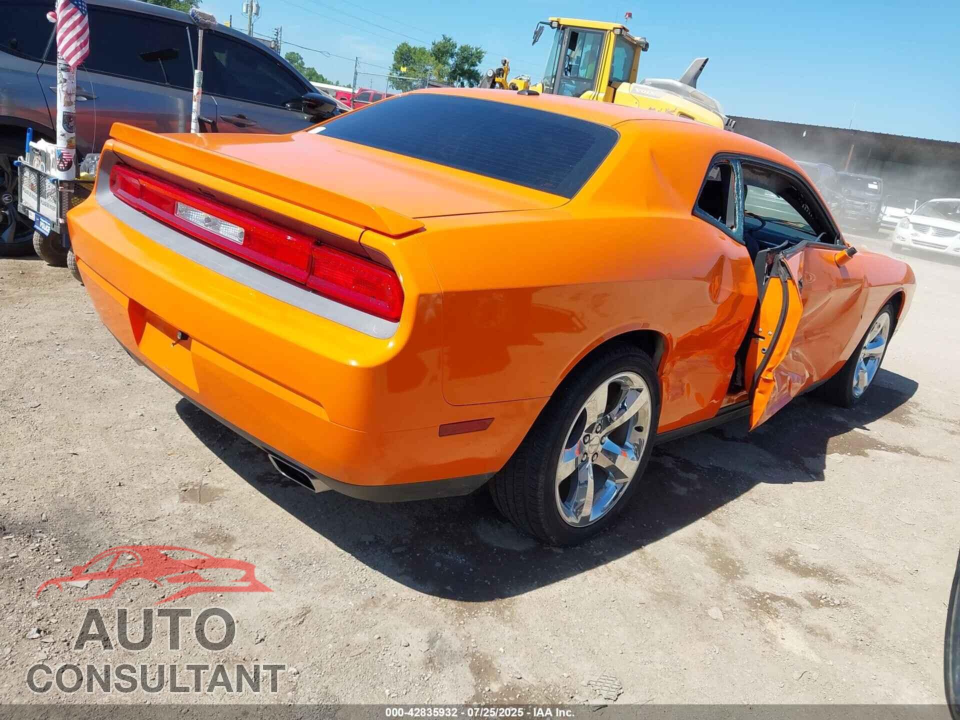 DODGE CHALLENGER 2012 - 2C3CDYAG5CH130453