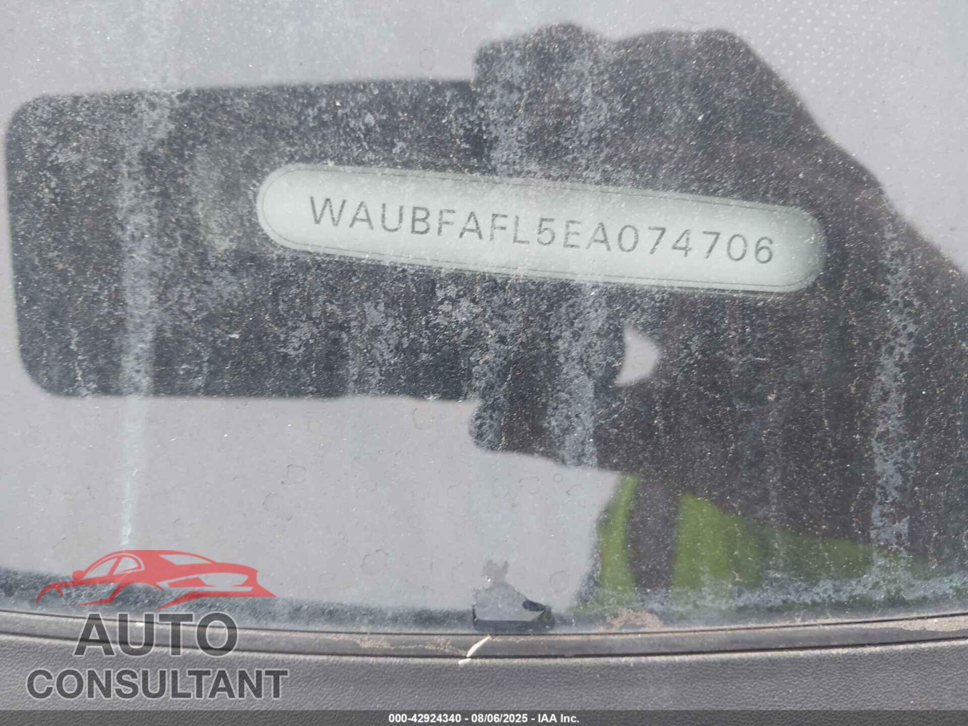 AUDI A4 2014 - WAUBFAFL5EA074706