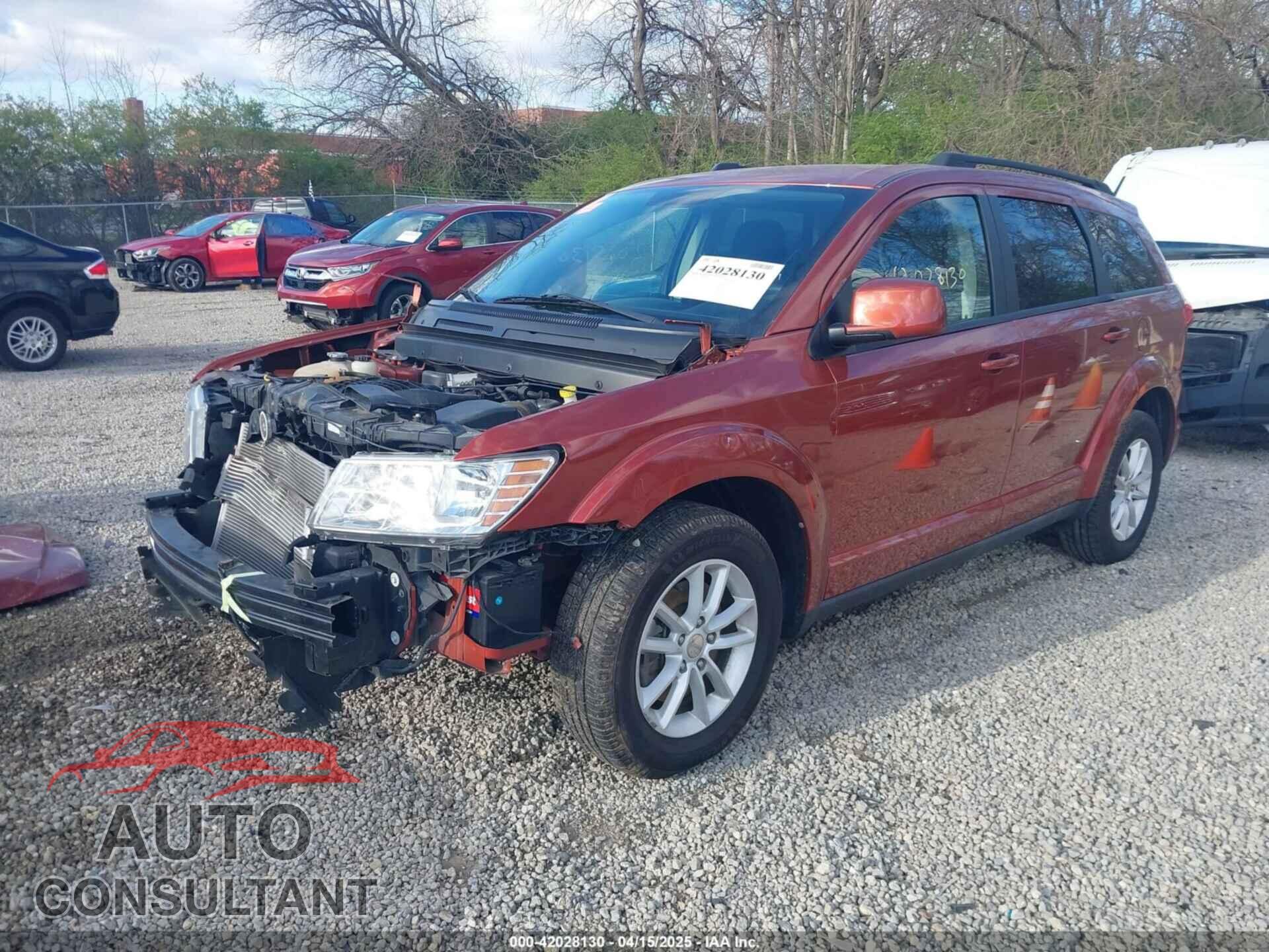 DODGE JOURNEY 2013 - 3C4PDCBG5DT564962