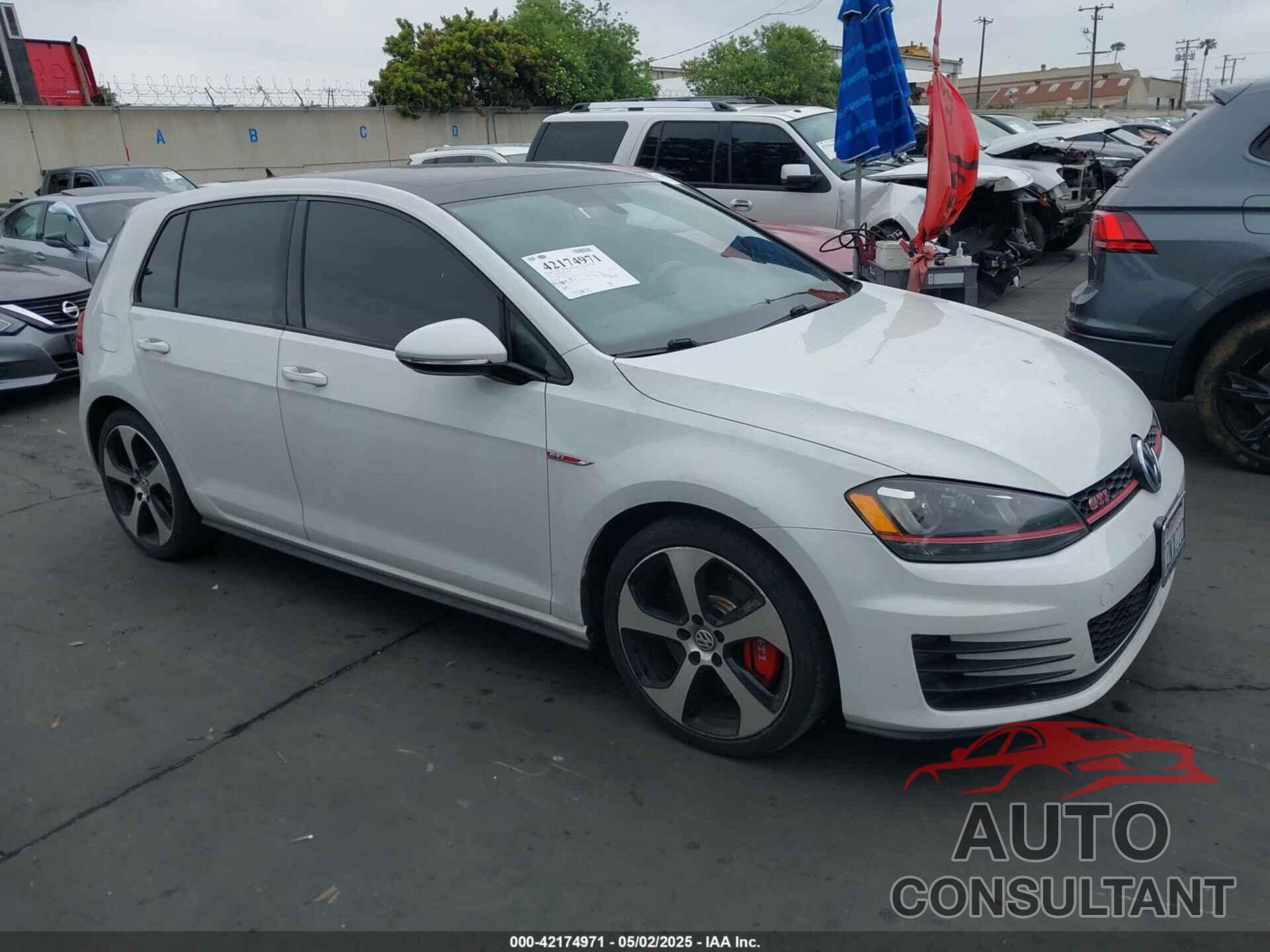 VOLKSWAGEN GOLF GTI 2017 - 3VW447AU3HM010429