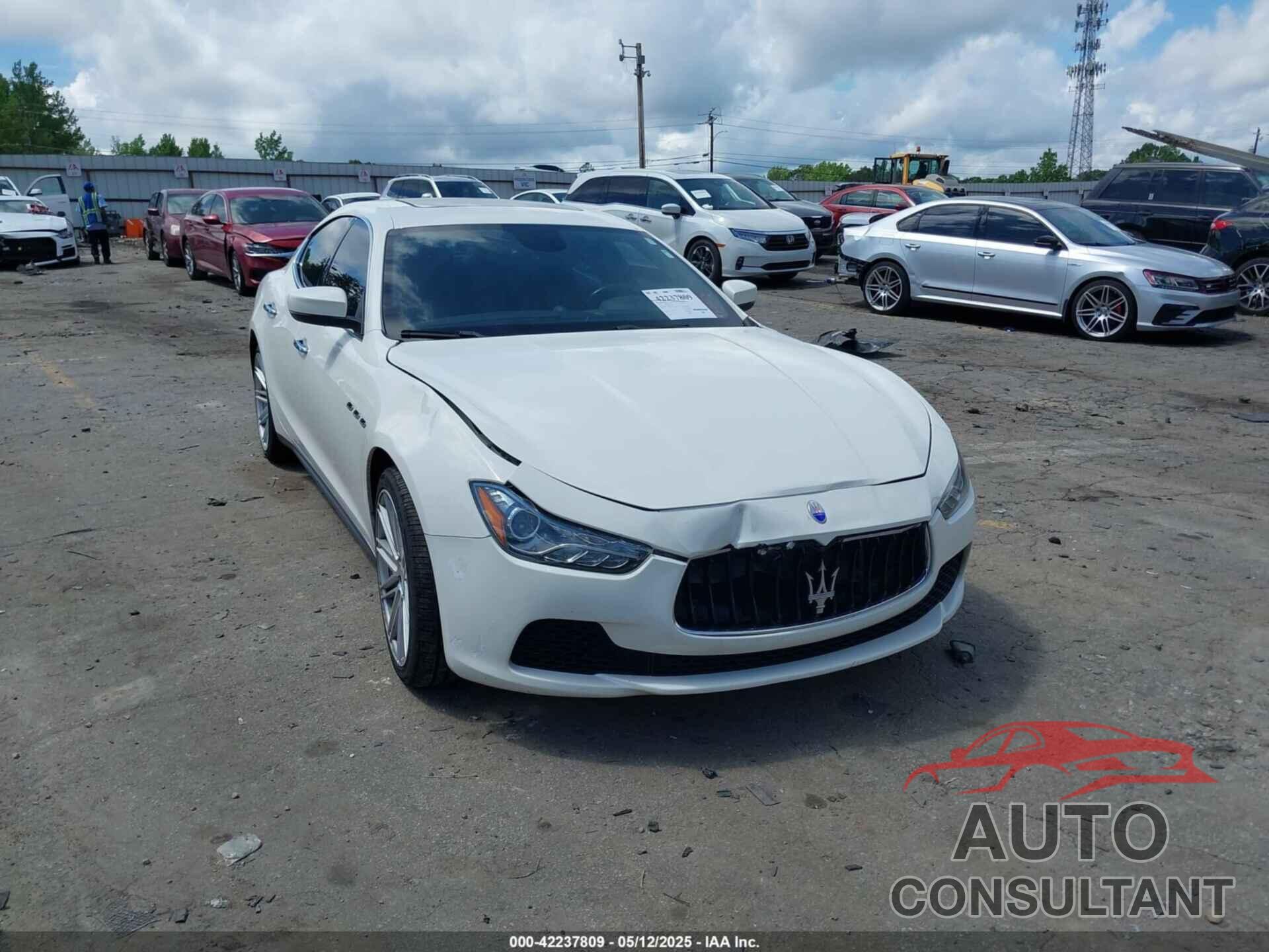MASERATI GHIBLI 2017 - ZAM57XSA7H1205896