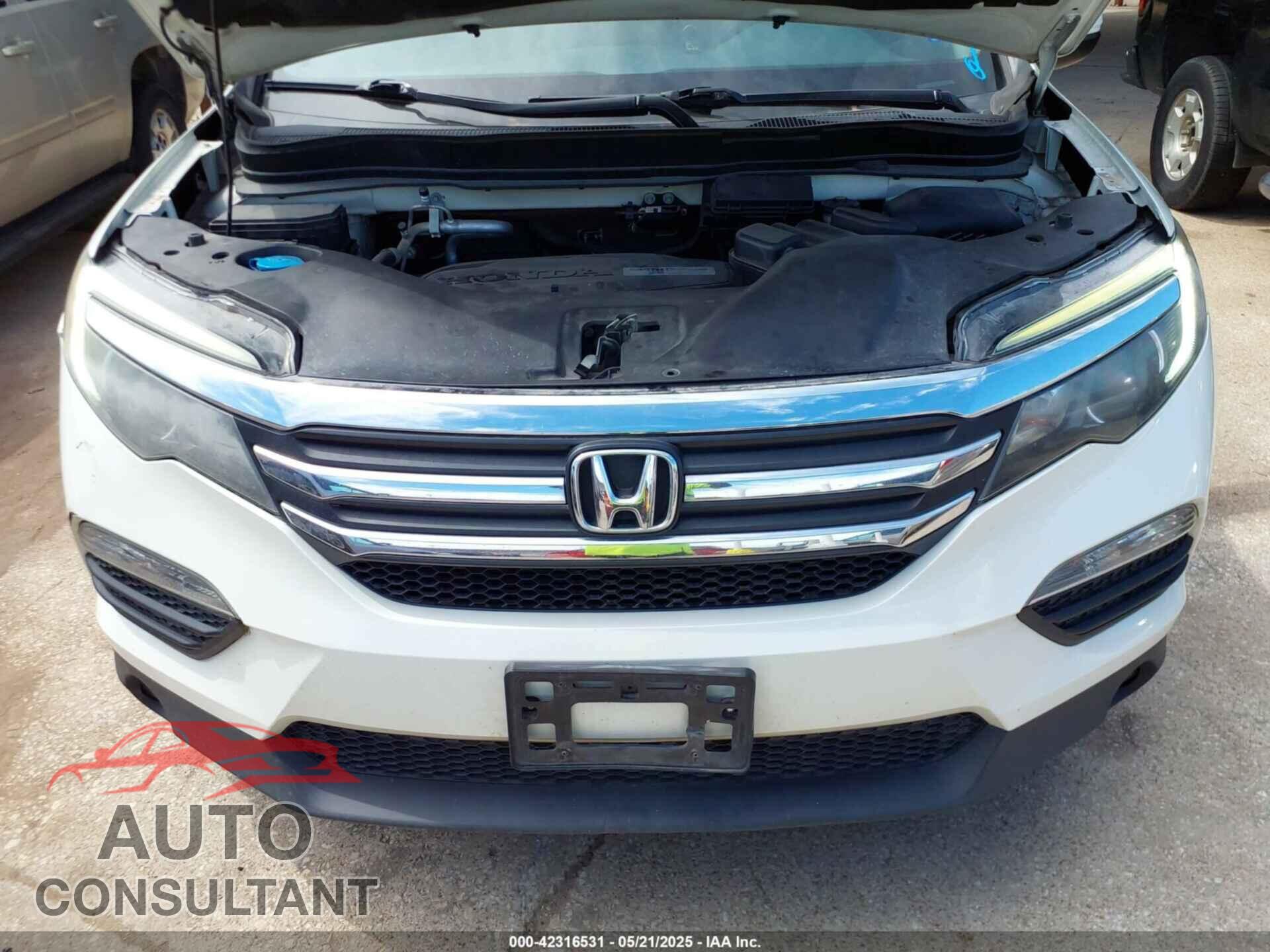 HONDA PILOT 2016 - 5FNYF5H53GB016137