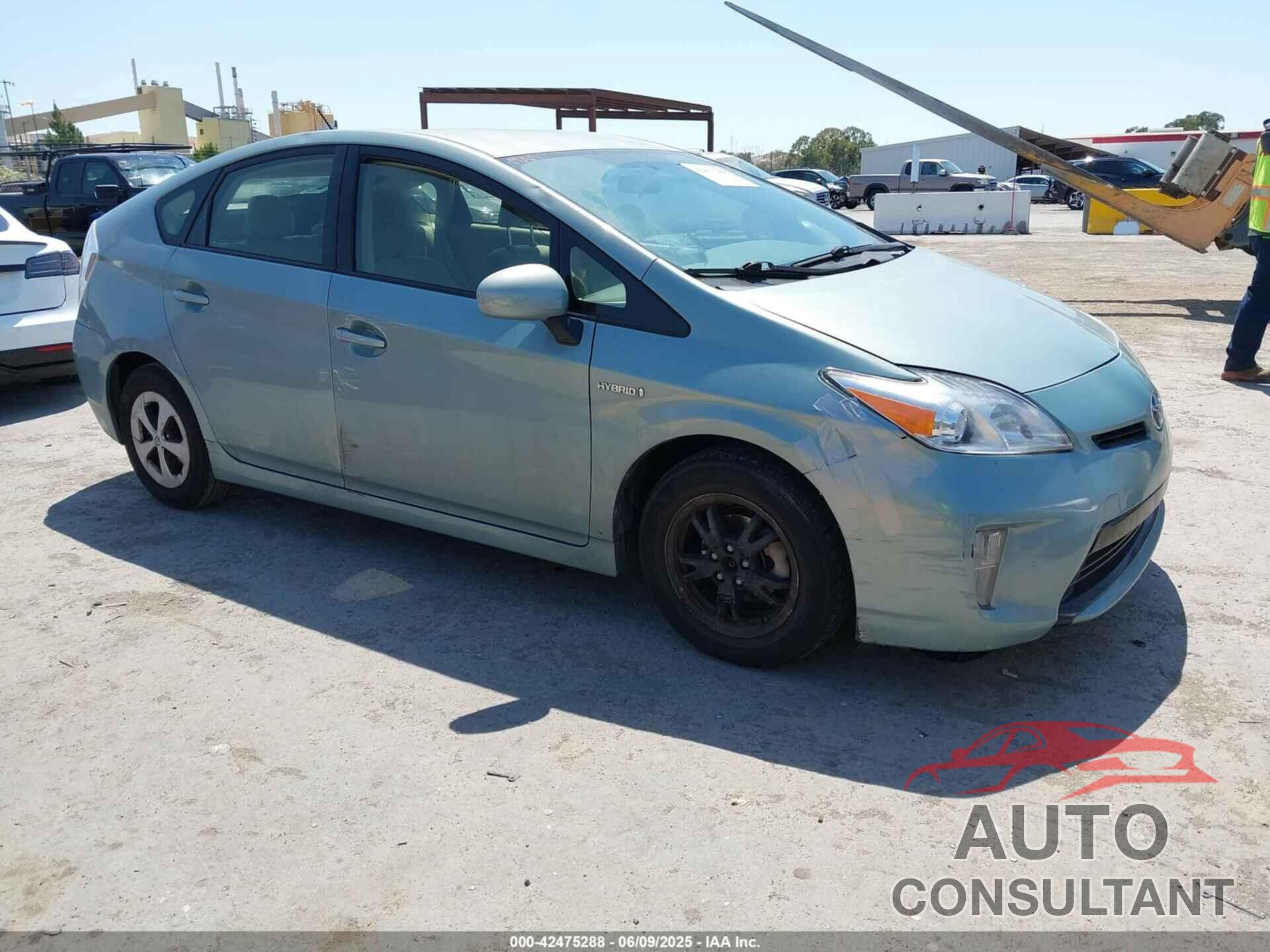 TOYOTA PRIUS 2013 - JTDKN3DU4D5585599
