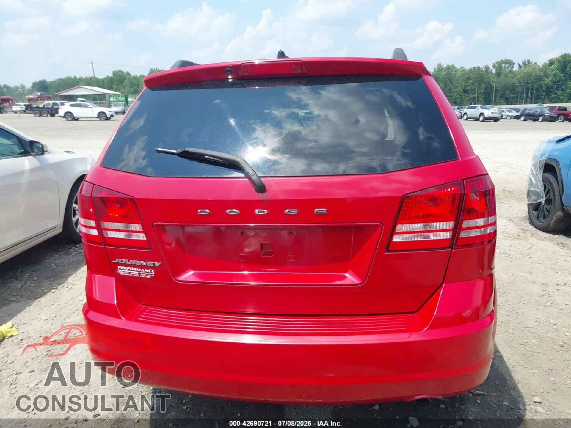 DODGE JOURNEY 2017 - 3C4PDCAB2HT525807