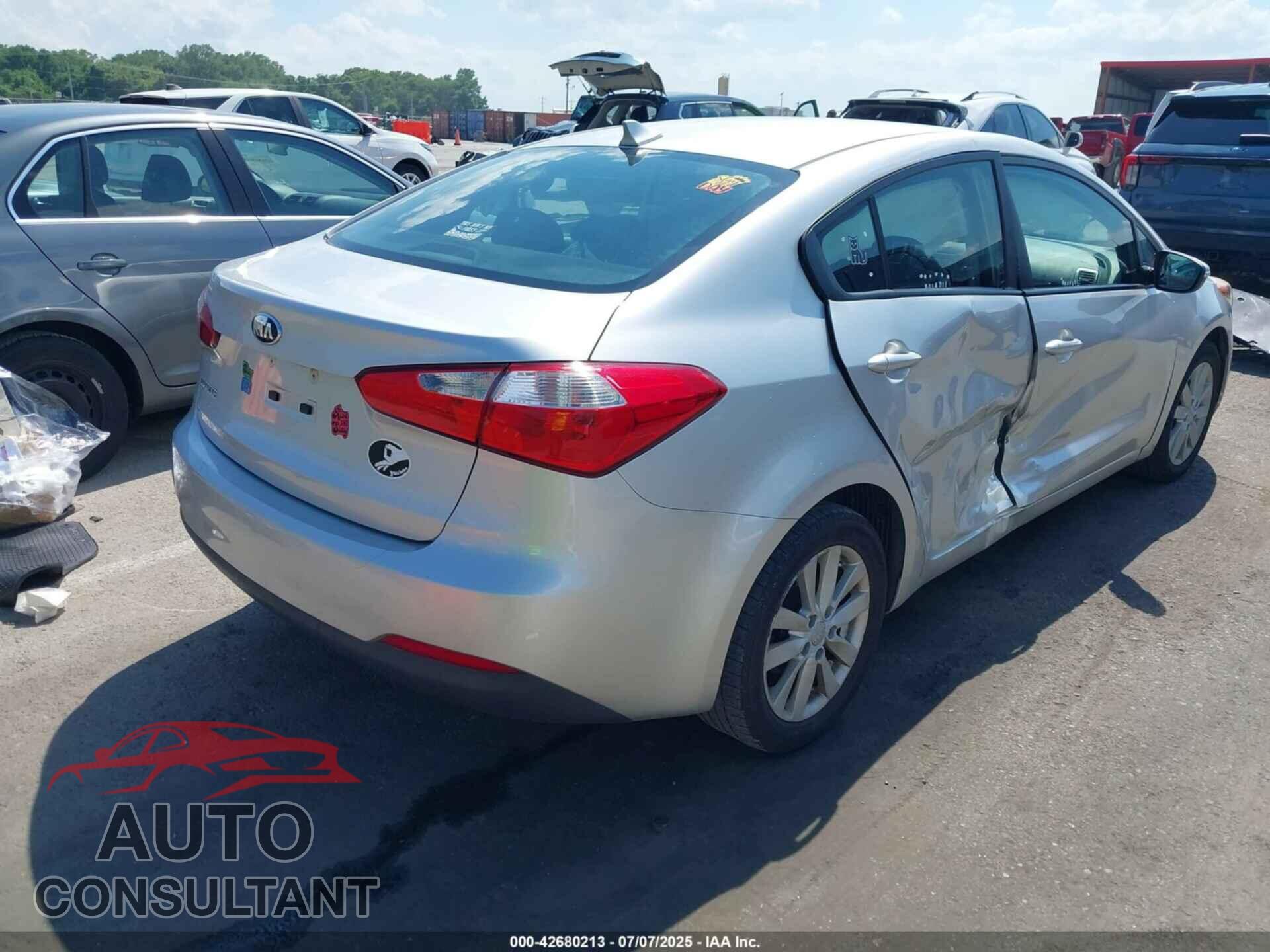 KIA FORTE 2014 - KNAFX4A64E5187170