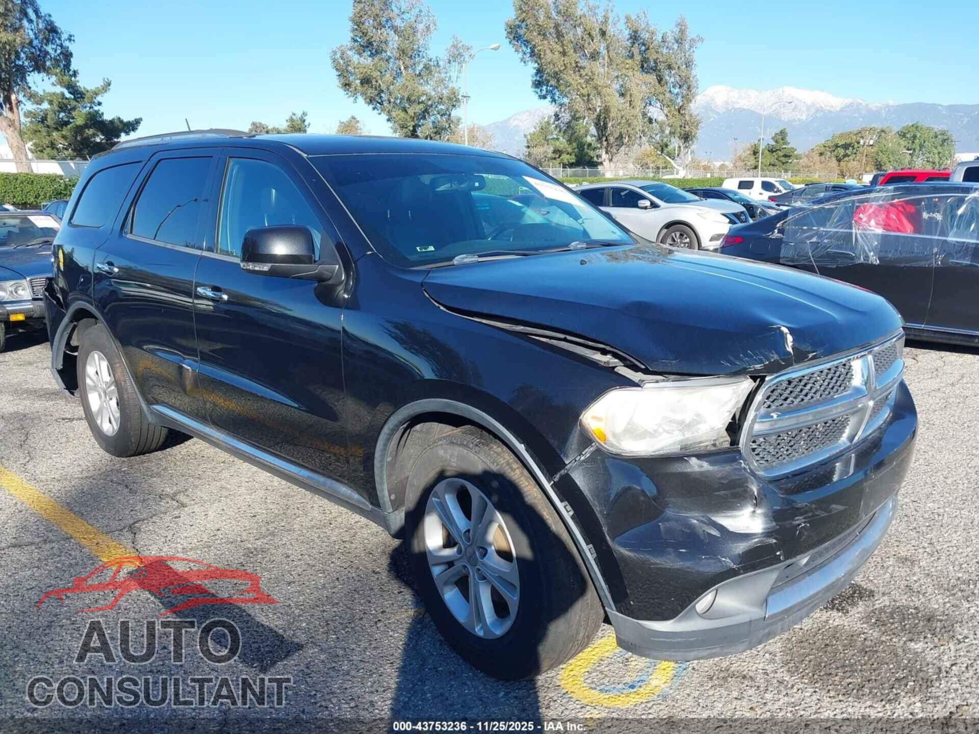 DODGE DURANGO 2013 - 1C4RDHDG2DC664290
