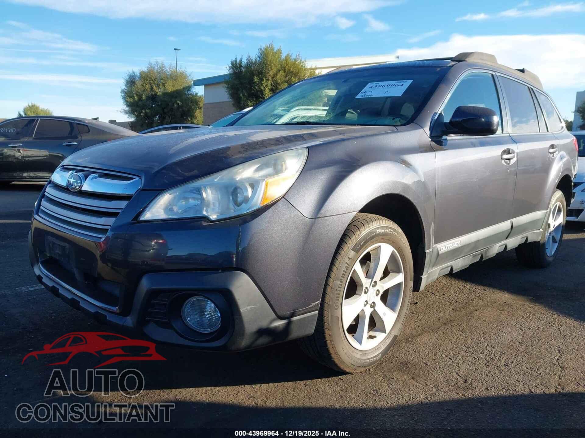 SUBARU OUTBACK 2013 - 4S4BRBCC2D3287793