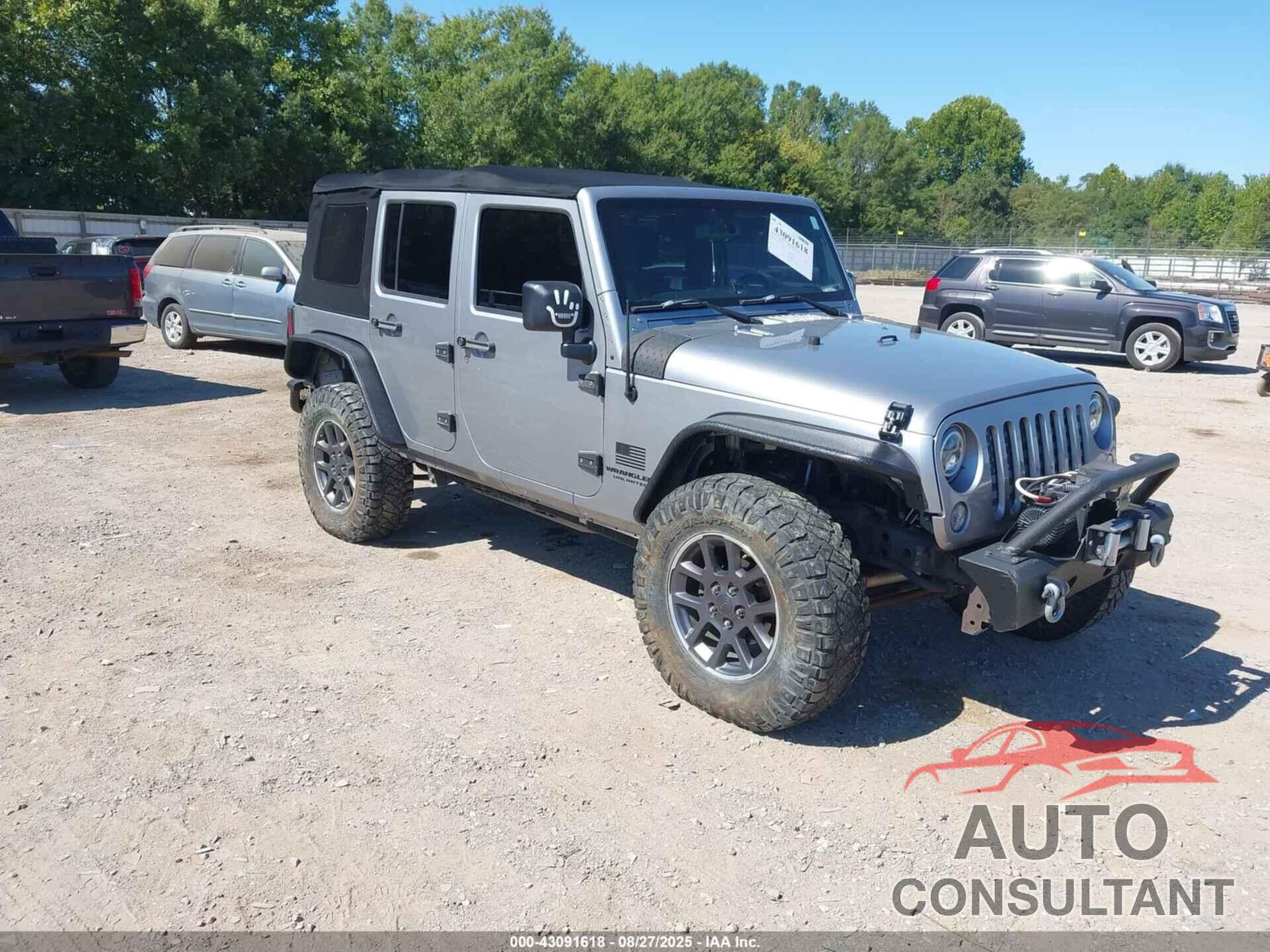 JEEP WRANGLER UNLIMITED 2014 - 1C4BJWDG8EL199451